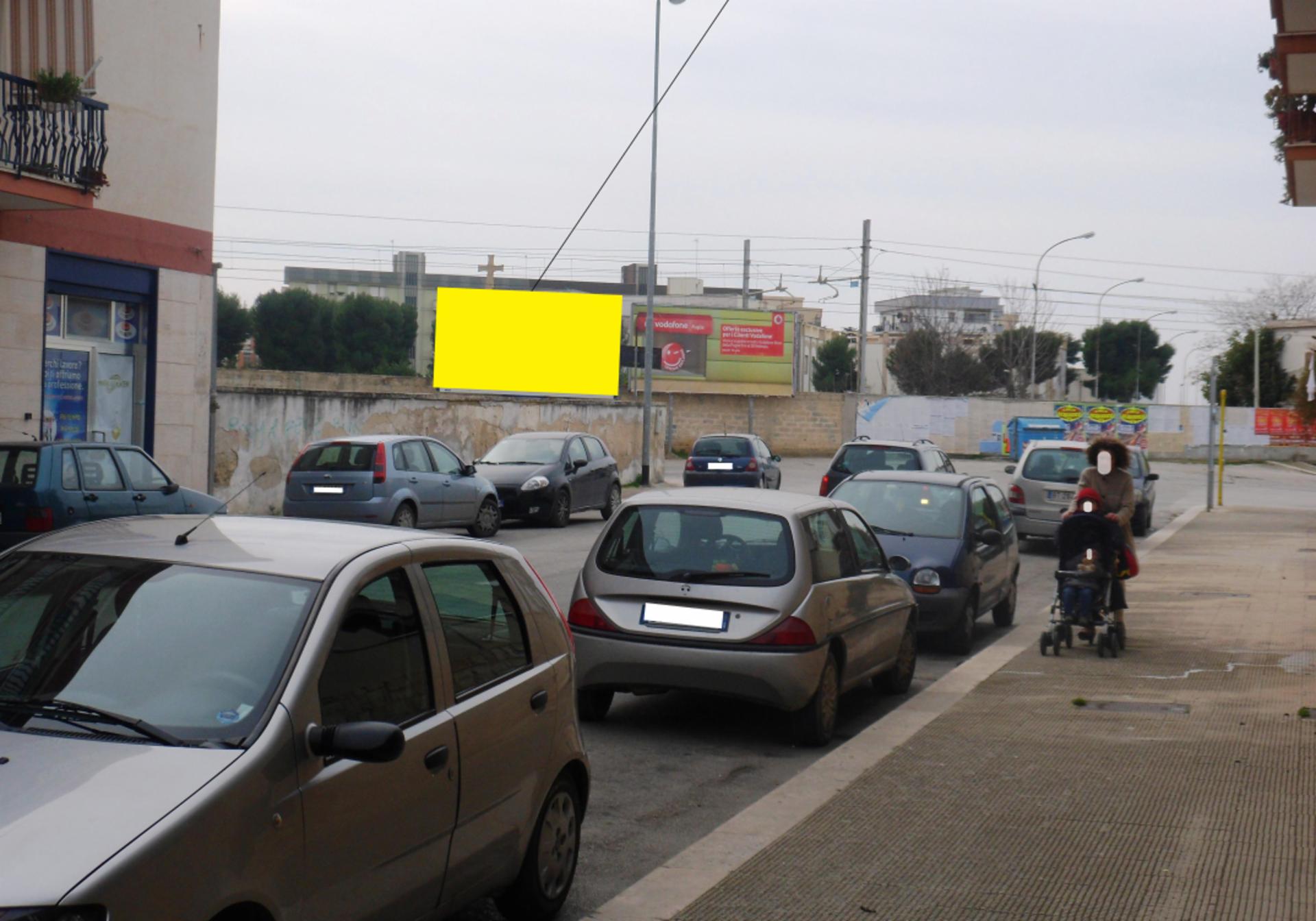 Impianto 6 X 3 a Trani, in zona Piazza Salvo D'Acquisto