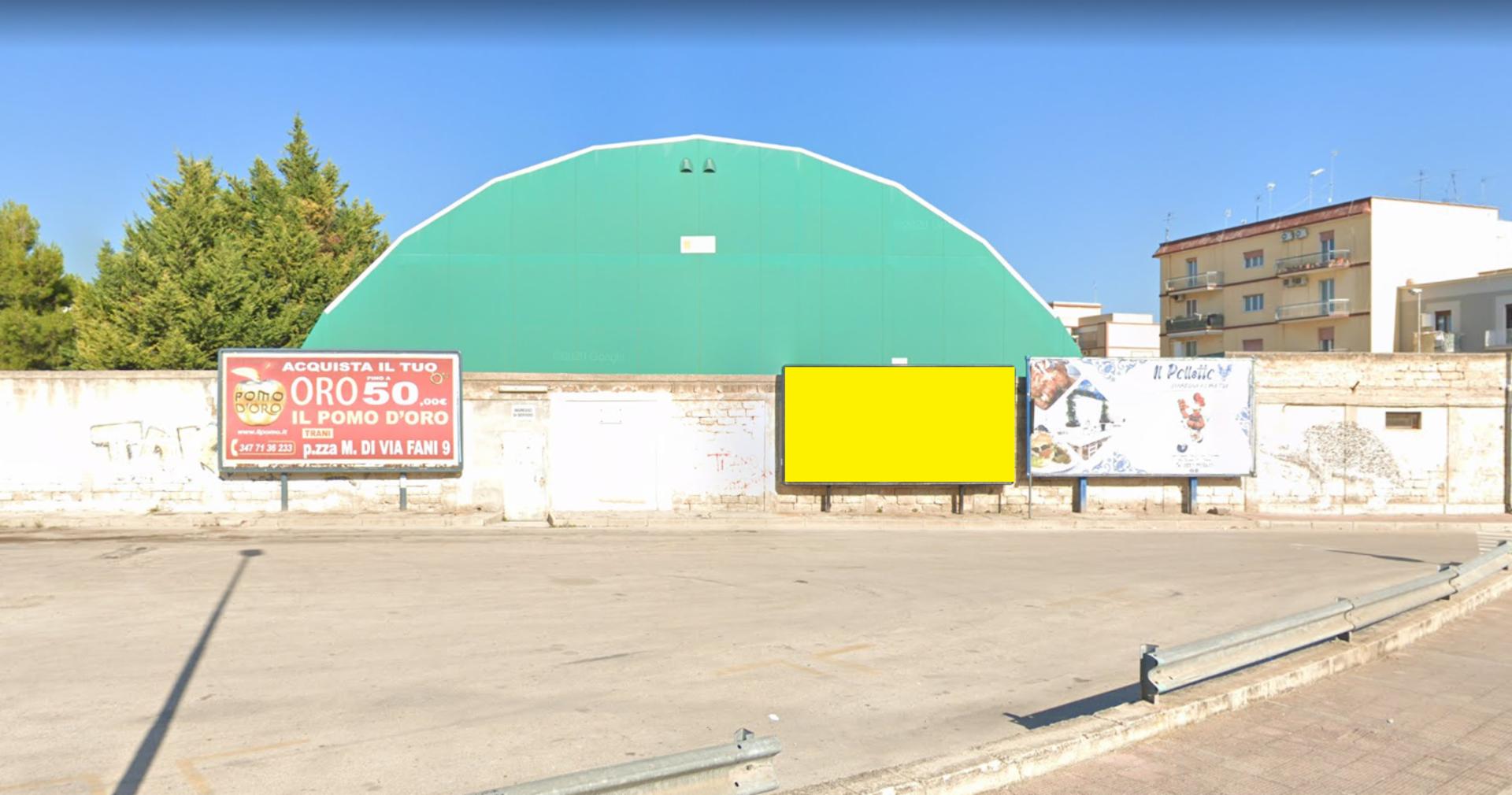 Impianto 6 X 3 a Trani, in zona Cristal