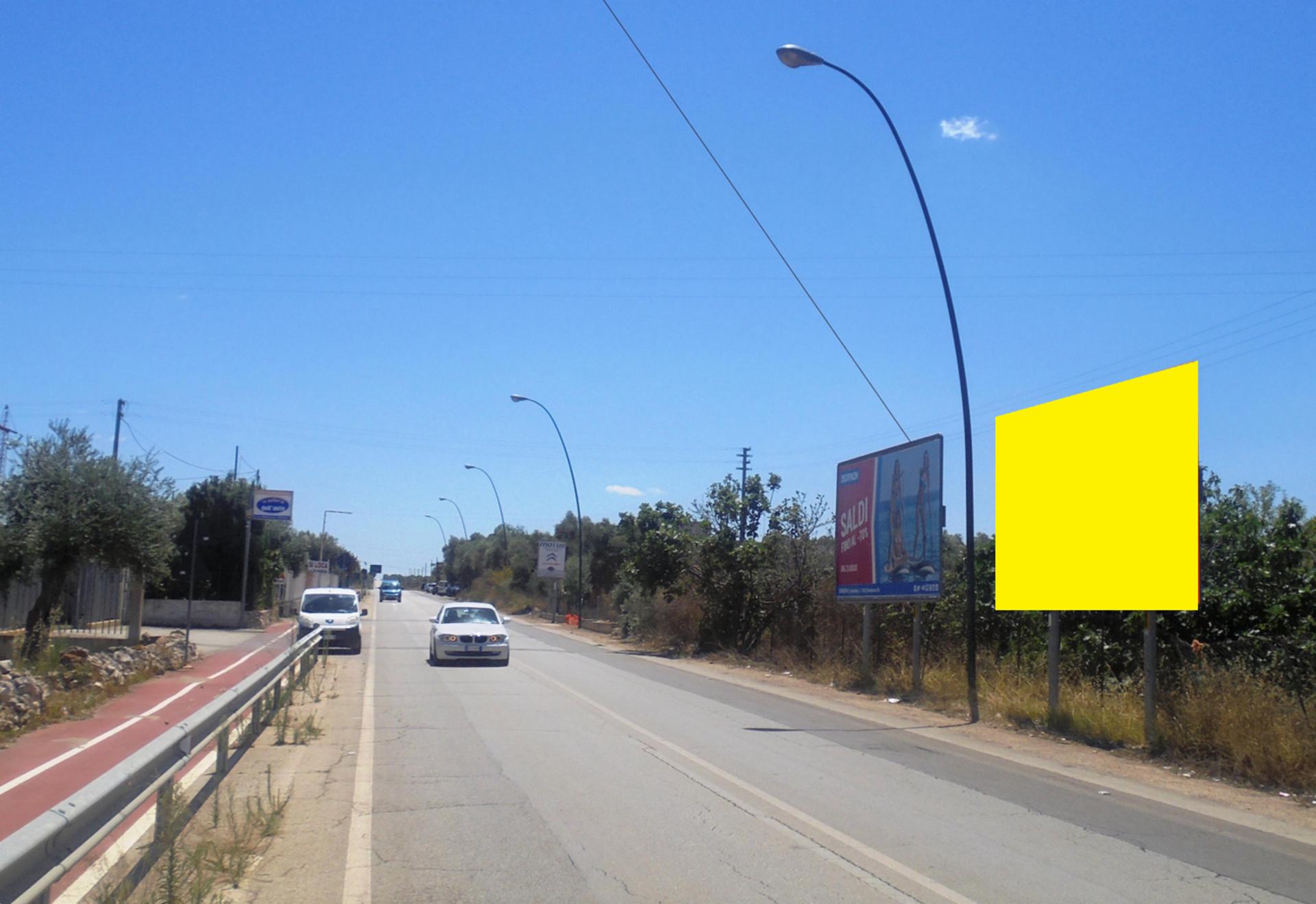 Impianto 6 X 3 a Valenzano, in zona Agip