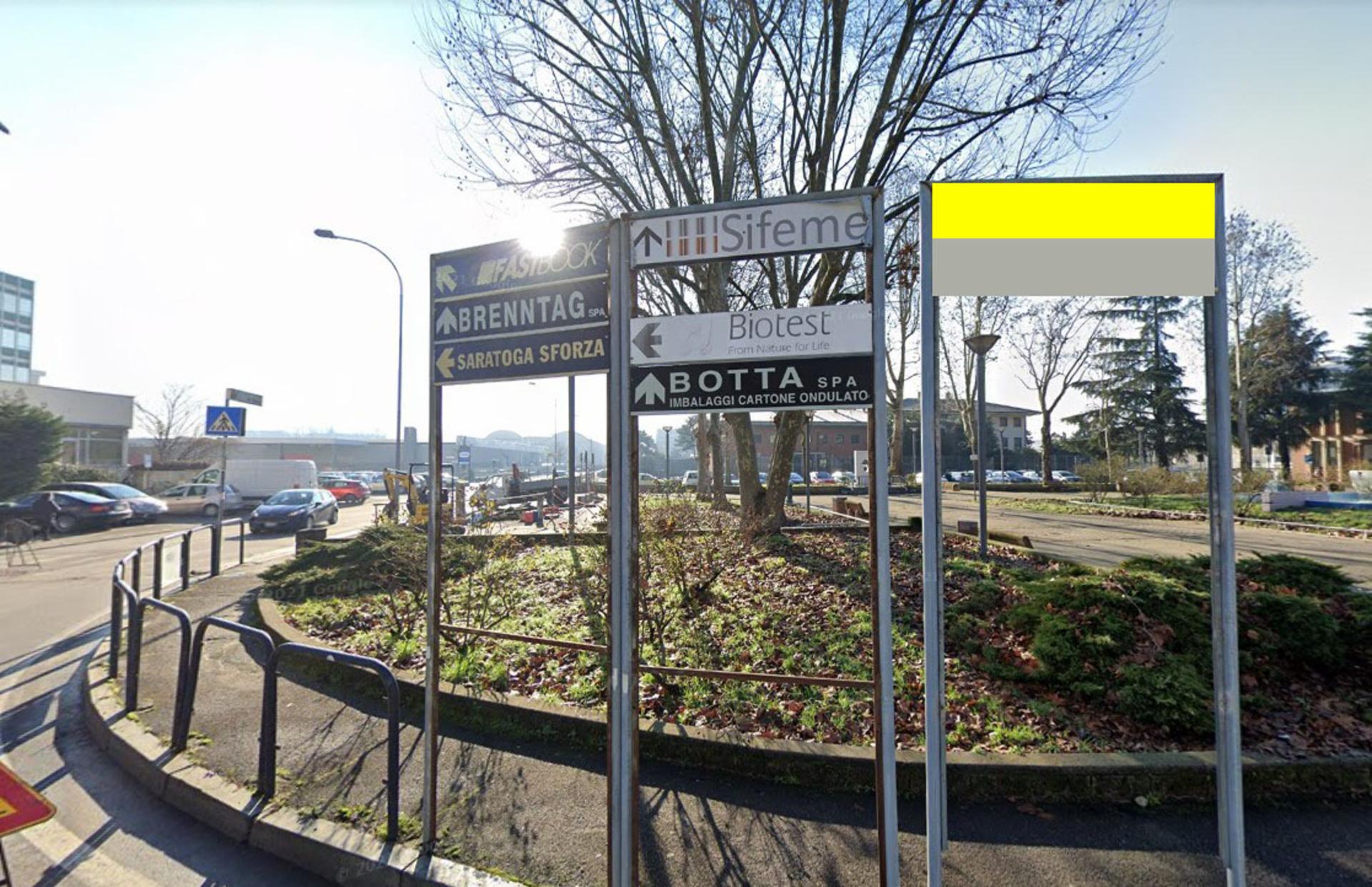 Impianto FRECCE / PREINSEGNE a Trezzano sul Naviglio, in zona Caffè Tenconi