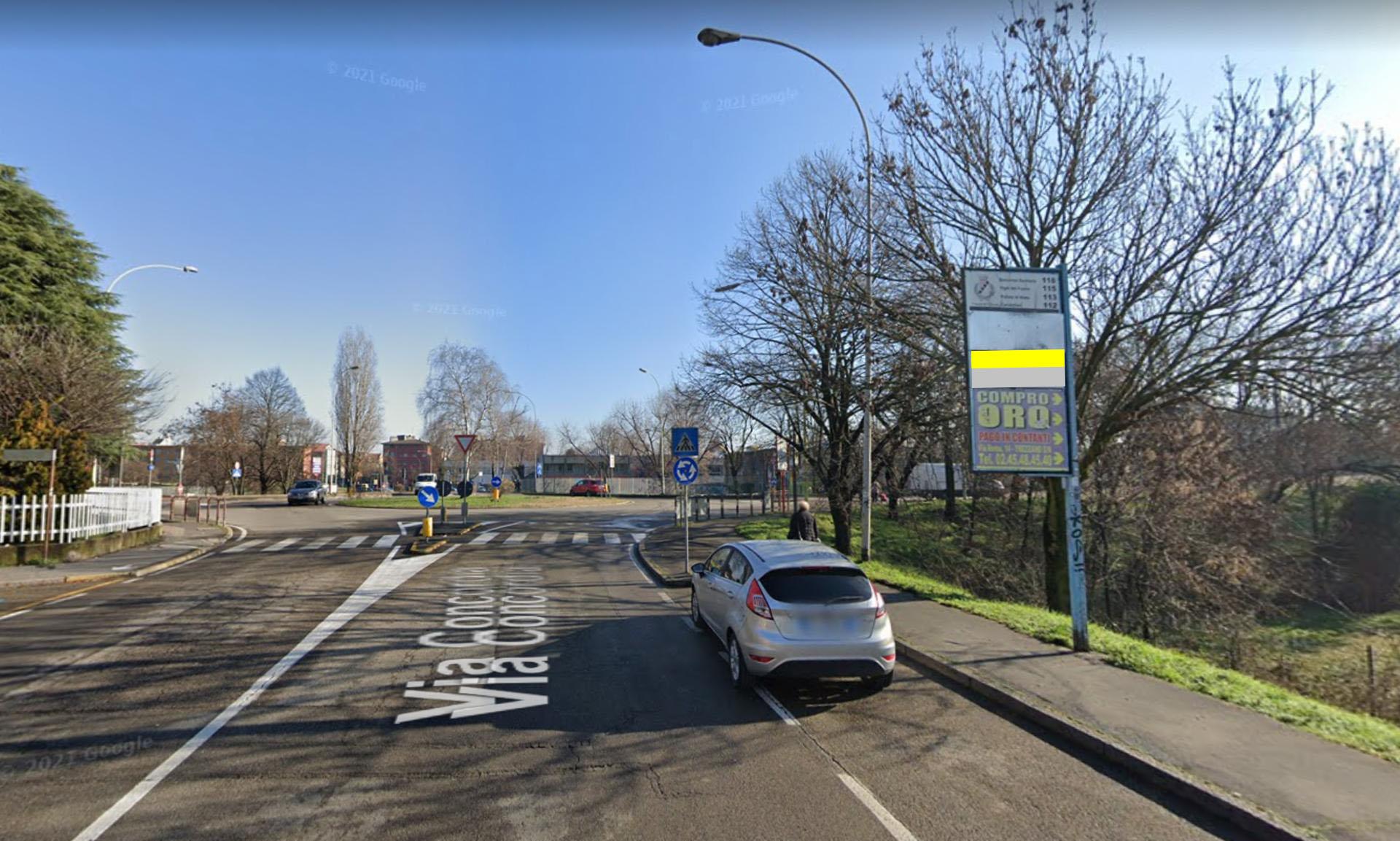 Impianto FRECCE / PREINSEGNE a Trezzano sul Naviglio, in zona Garden Café