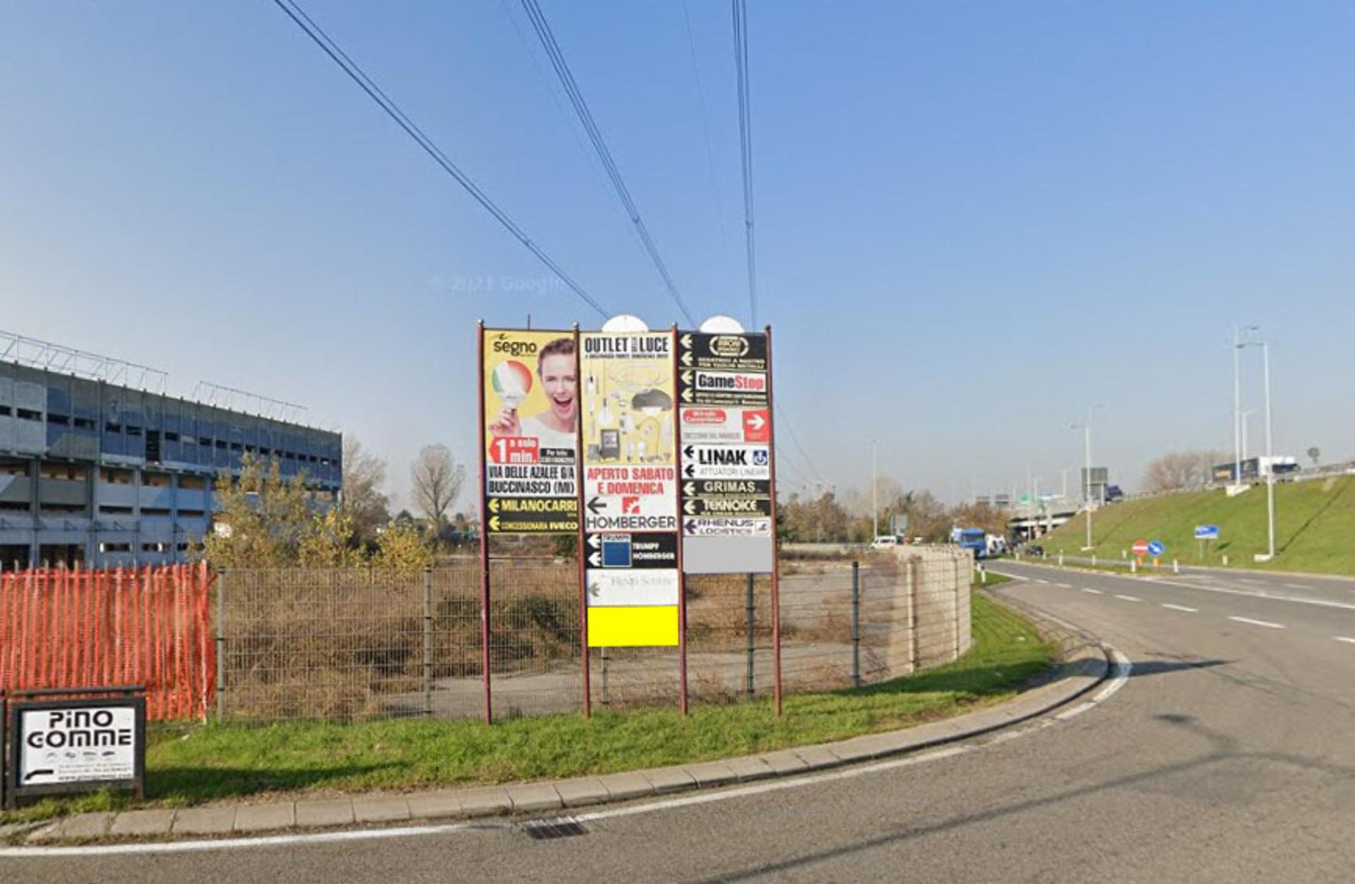 Impianto FRECCE / PREINSEGNE a Trezzano sul Naviglio, in zona Ristorante Cascina Antonietta