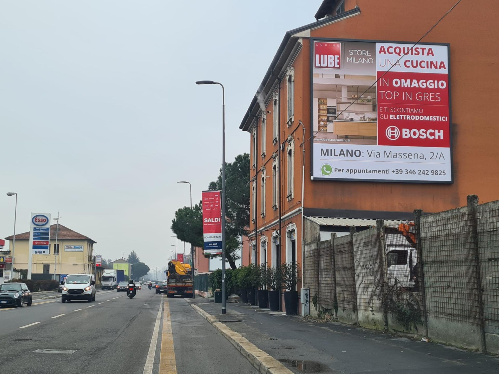 Impianto MEDI FORMATI a Milano, in zona Bar Fratelli Guido