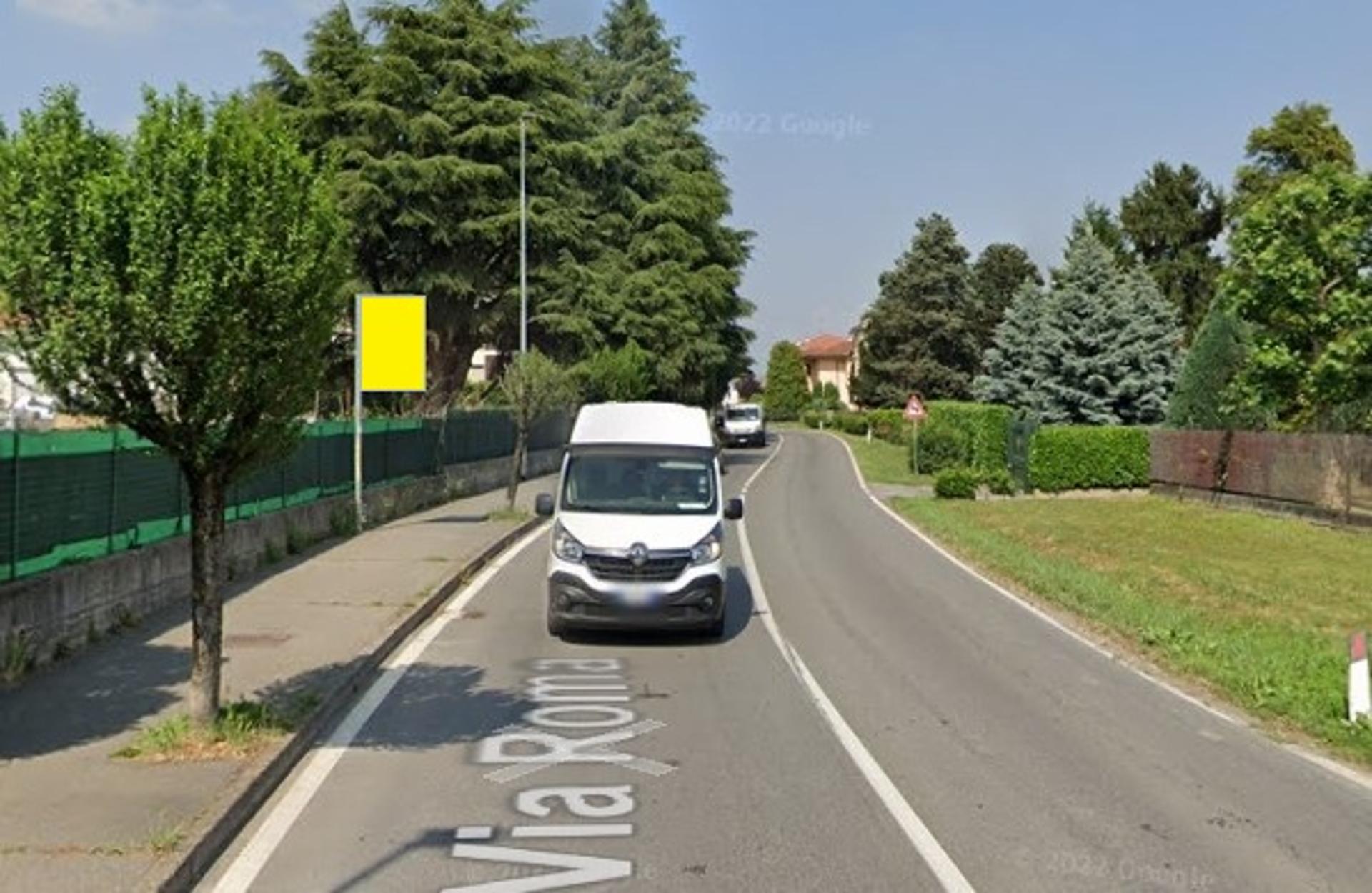 Impianto CARTELLONISTICA a Bernareggio, in zona Il Ranocchio