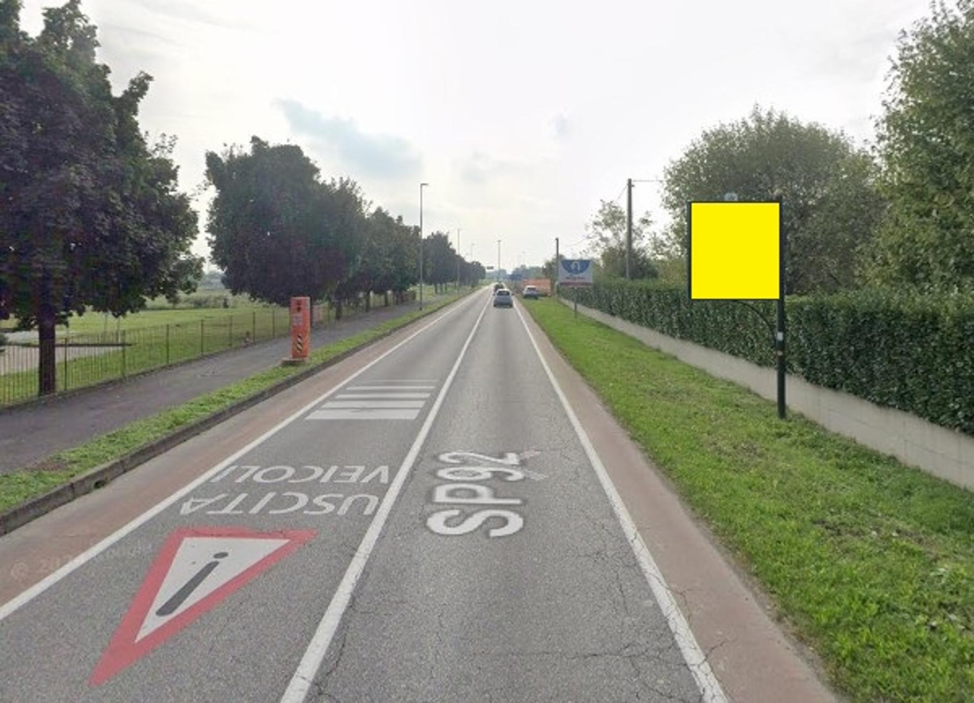 Impianto a S.P. 92 Km. 0+375/dx 9 Bagnatica