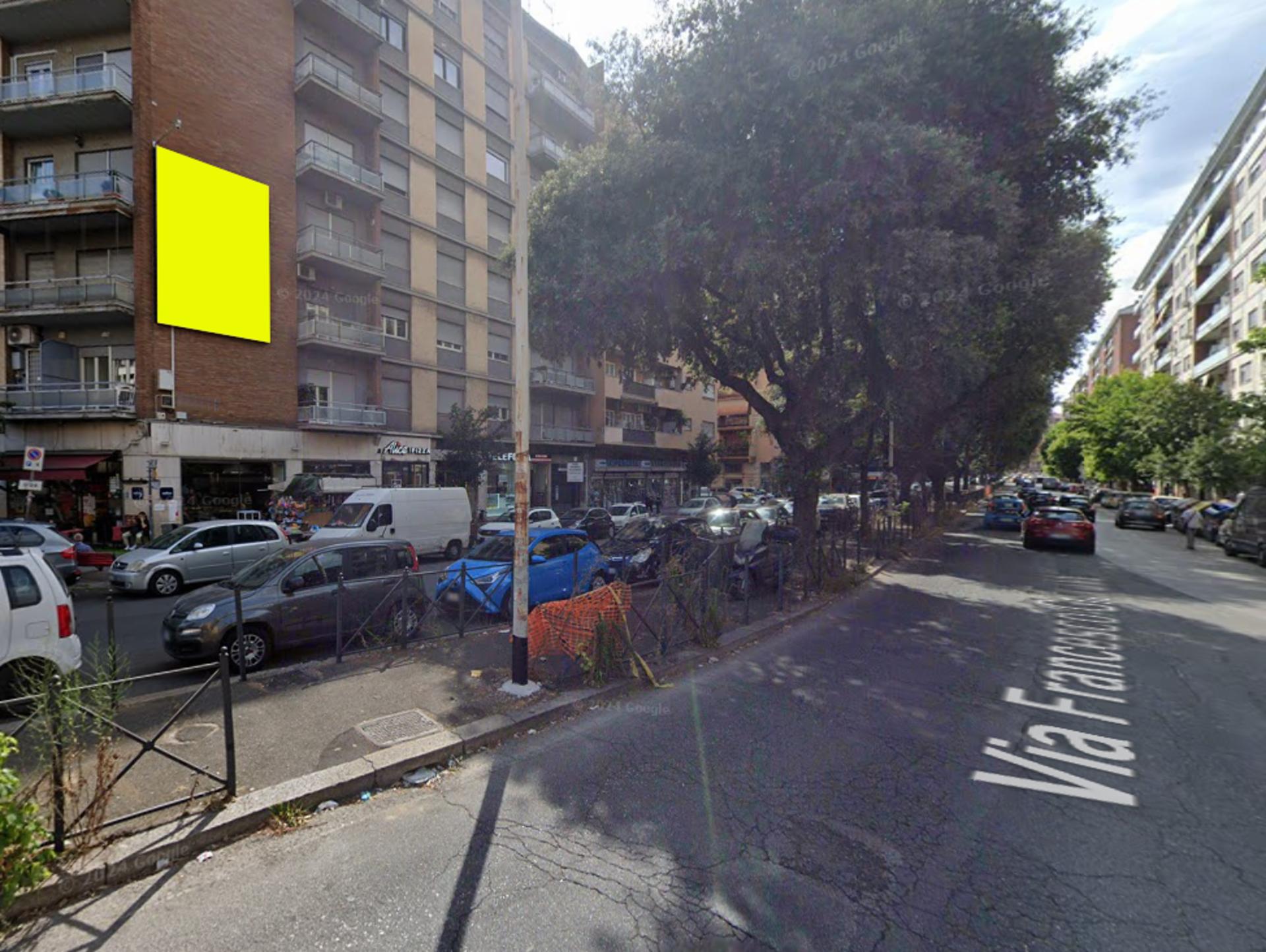 Impianto MAXI LED a Roma, in zona Brums