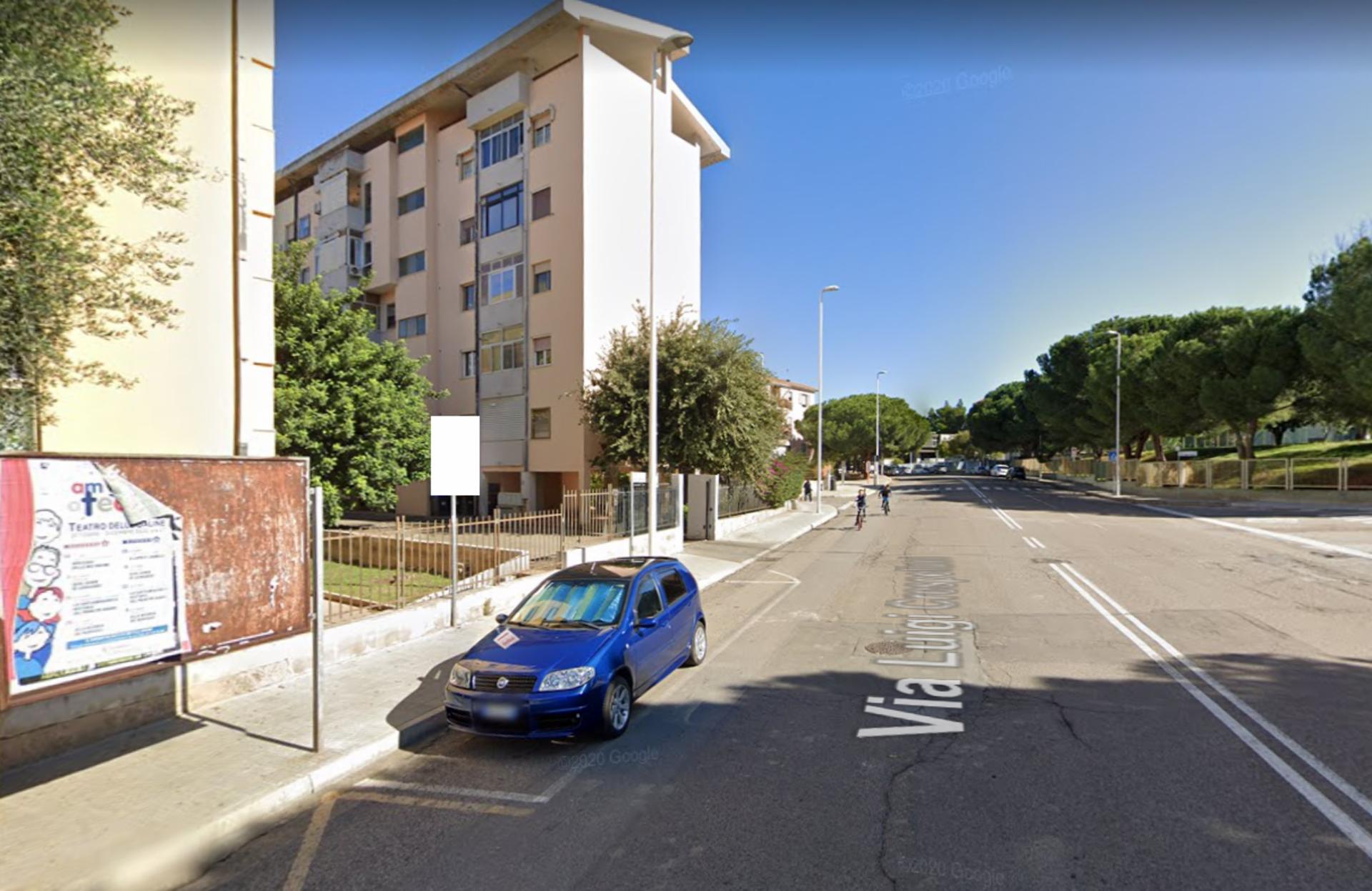Impianto TARGA PALO a Cagliari, in zona Unieuro