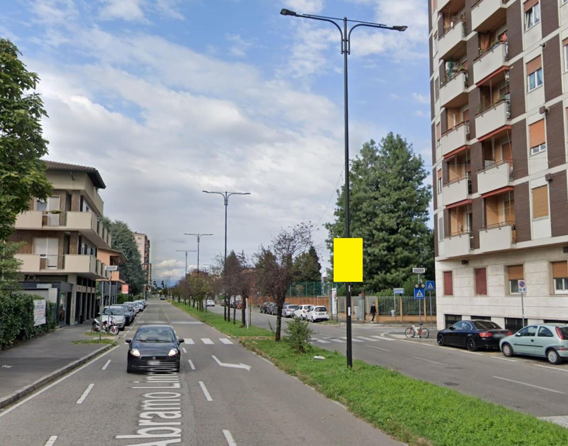 Impianto POLE MEDIA a Cinisello Balsamo, in zona Bazar Casabianca