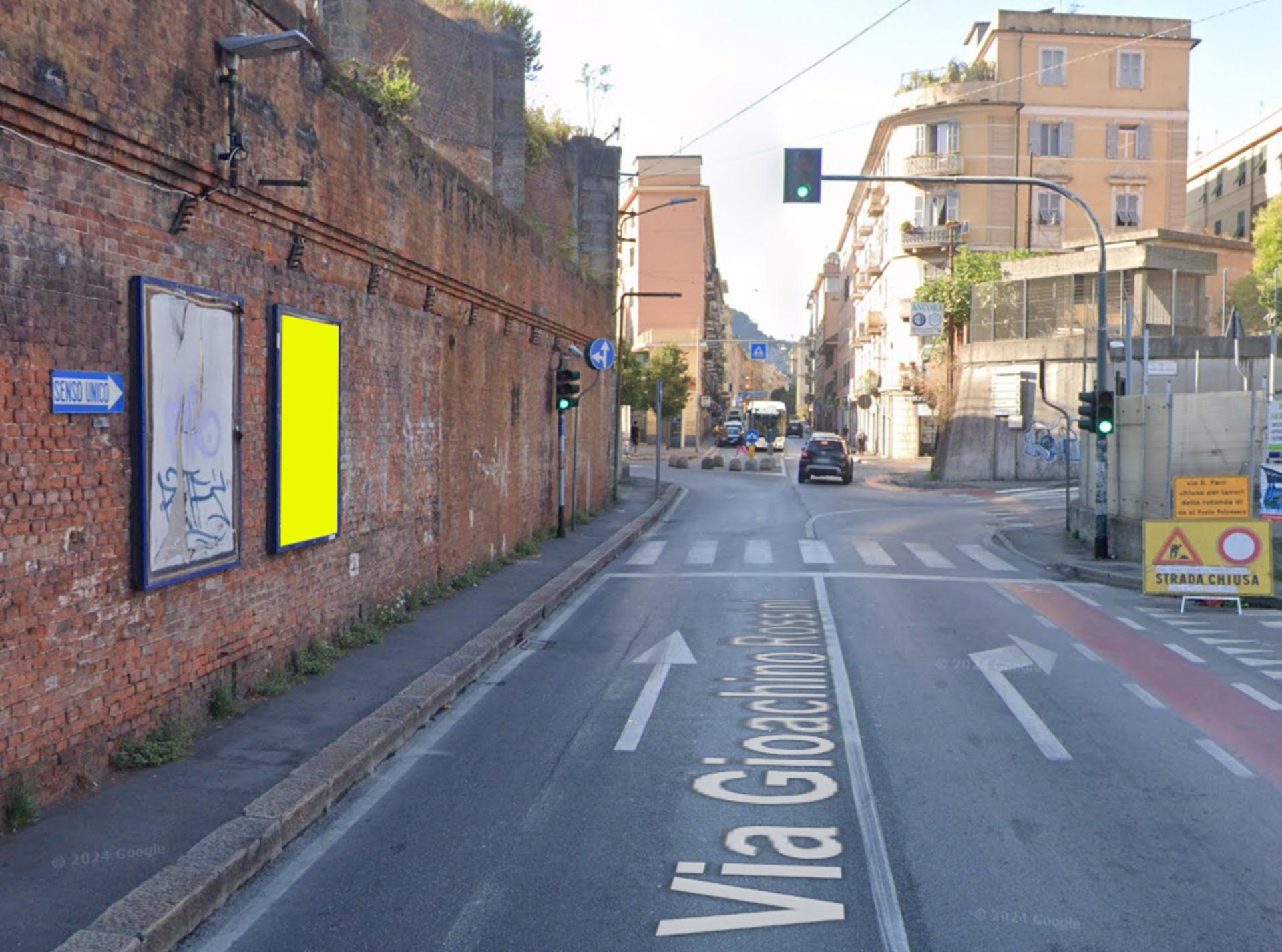 Impianto CARTELLONISTICA a Genova, in zona Bar Ciacci