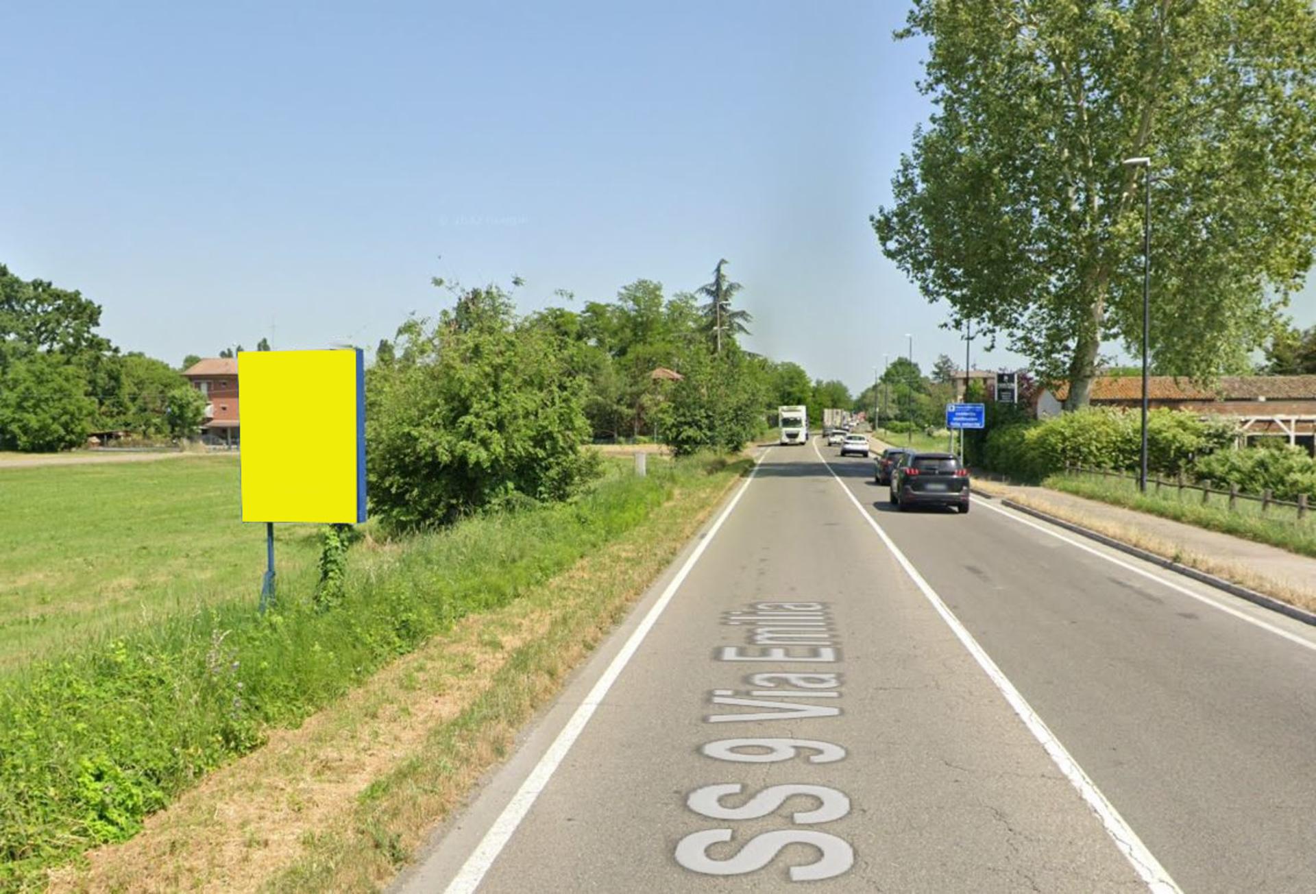 Impianto CARTELLONISTICA a Reggio nell'Emilia, in zona Marmirolo