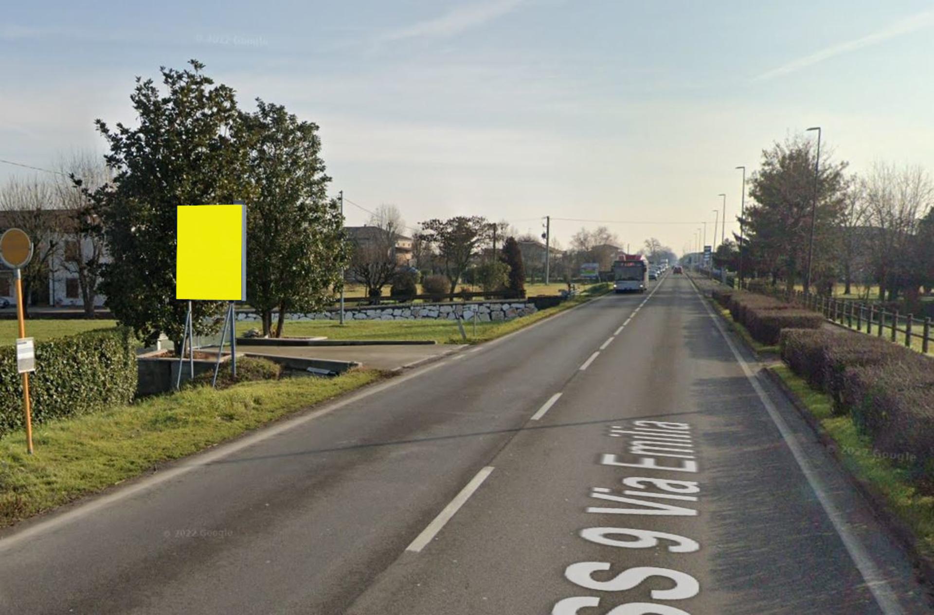 Impianto CARTELLONISTICA a Reggio nell'Emilia, in zona La Mulata