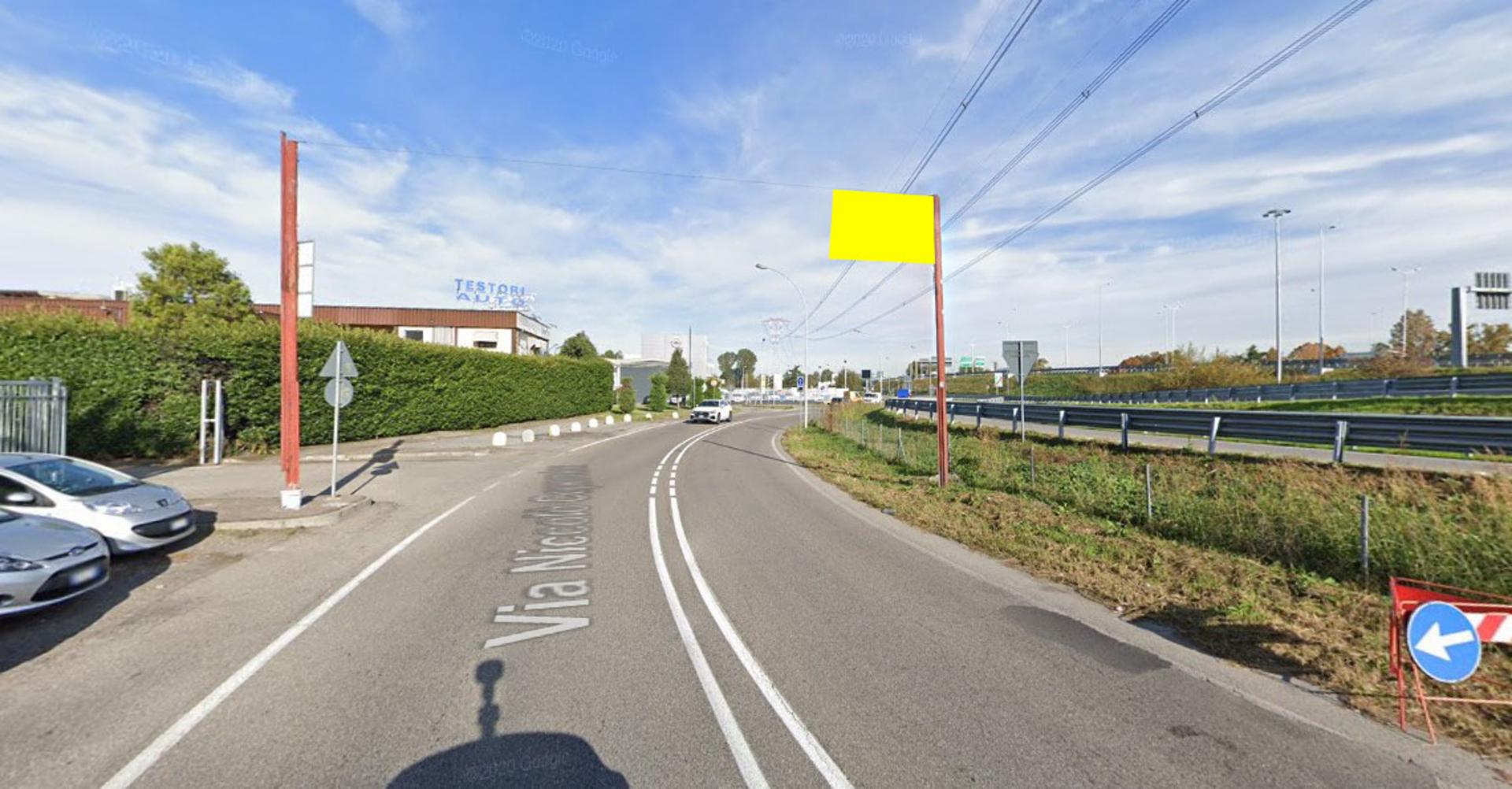 Impianto STRISCIONE a Trezzano sul Naviglio, in zona Ristorante Cascina Antonietta
