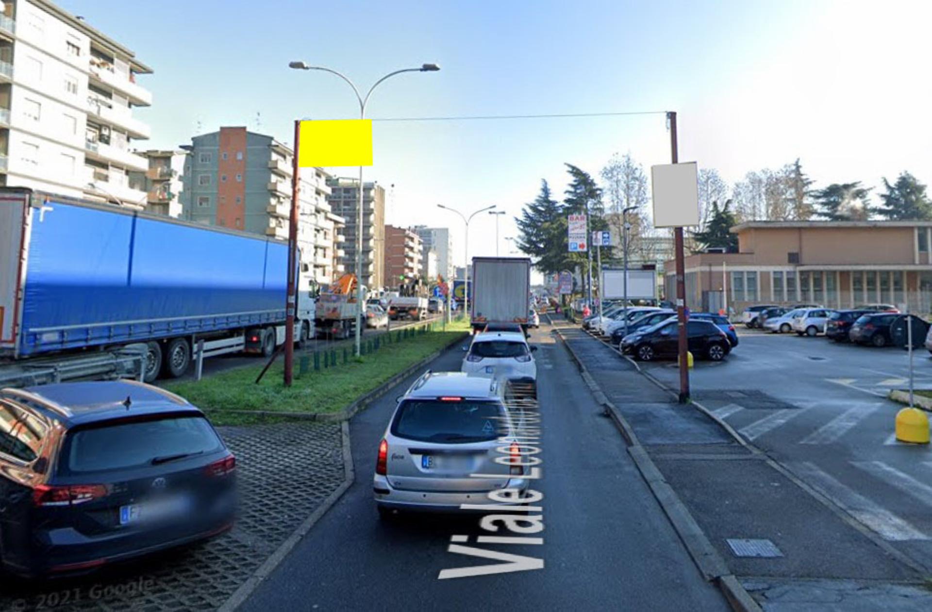 Impianto STRISCIONE a Trezzano sul Naviglio, in zona Ronny Bar