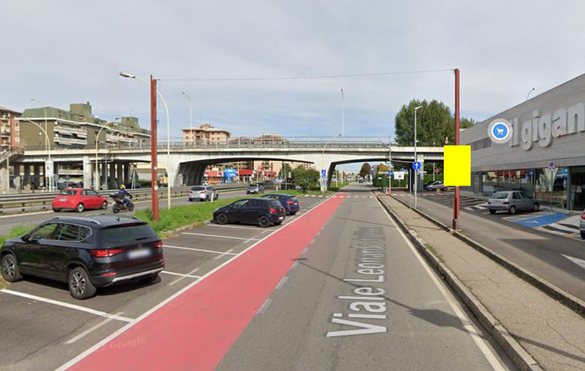 Impianto POLE MEDIA a Trezzano sul Naviglio, in zona Bar Pippo