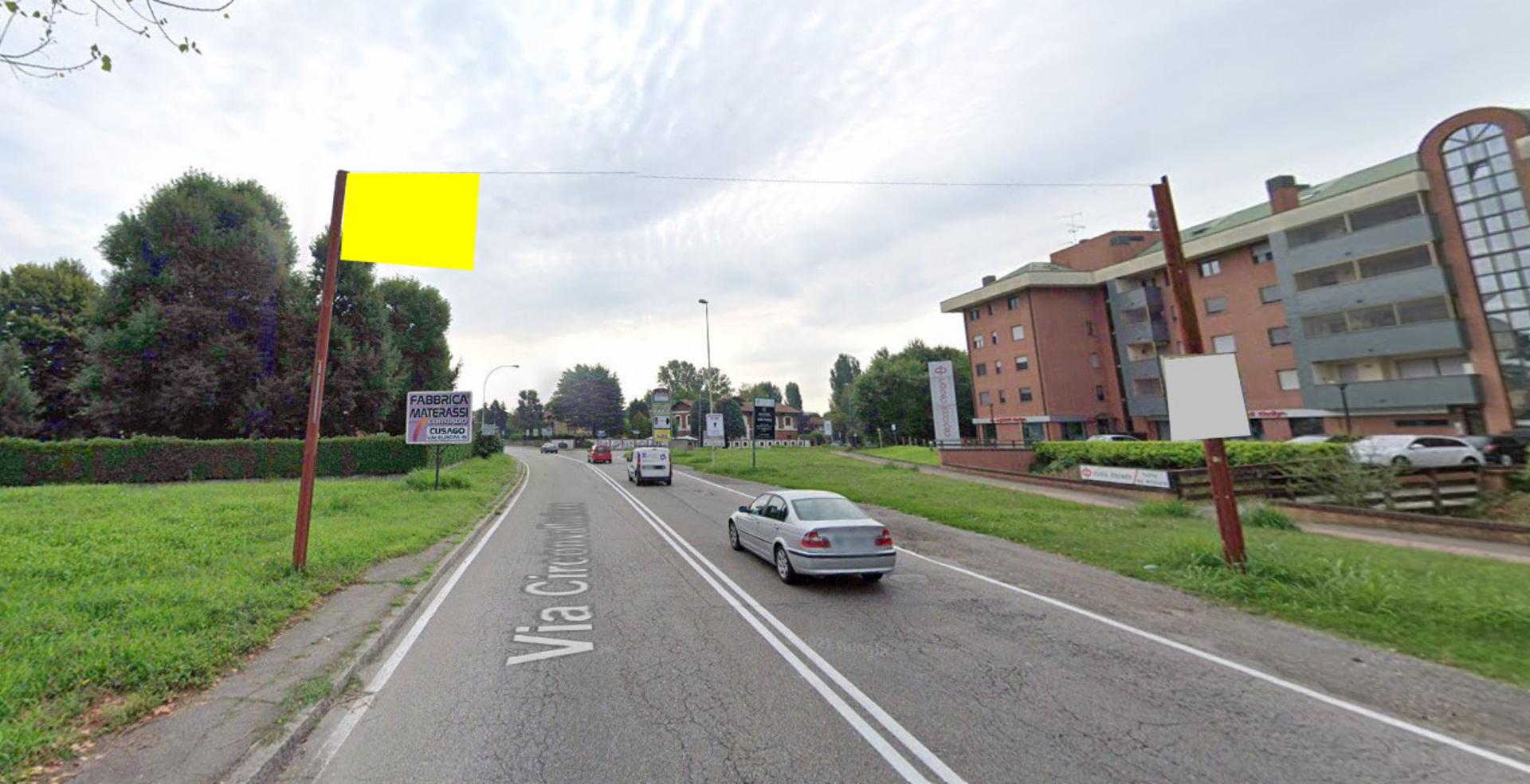 Impianto STRISCIONE a Trezzano sul Naviglio, in zona Oro Corvino