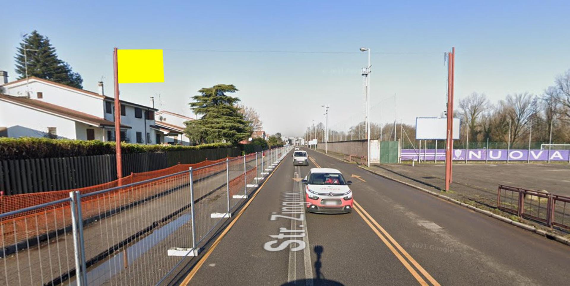 Impianto STRISCIONE a Trezzano sul Naviglio, in zona Pizza Sprint