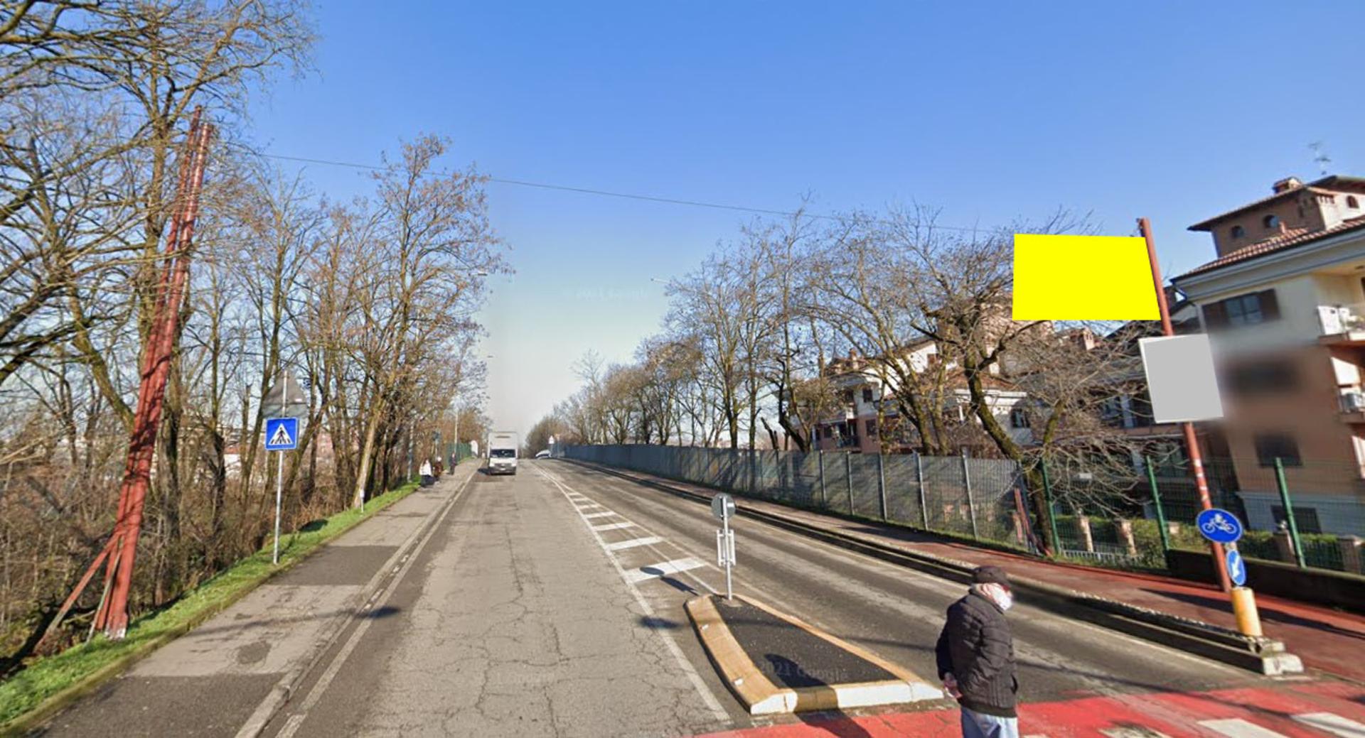 Impianto STRISCIONE a Trezzano sul Naviglio, in zona Hair shop