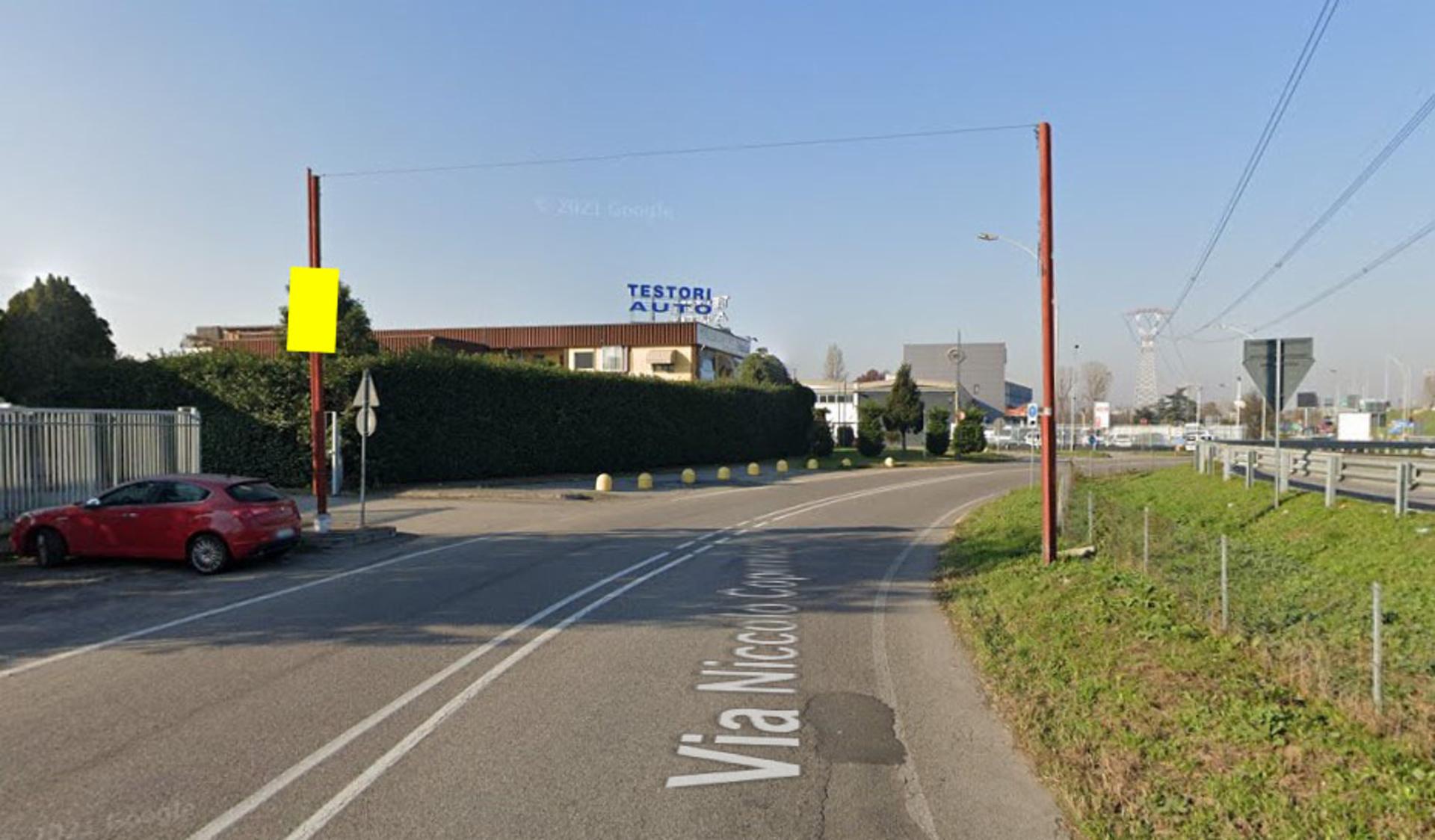 Impianto POLE MEDIA a Trezzano sul Naviglio, in zona Ristorante Cascina Antonietta