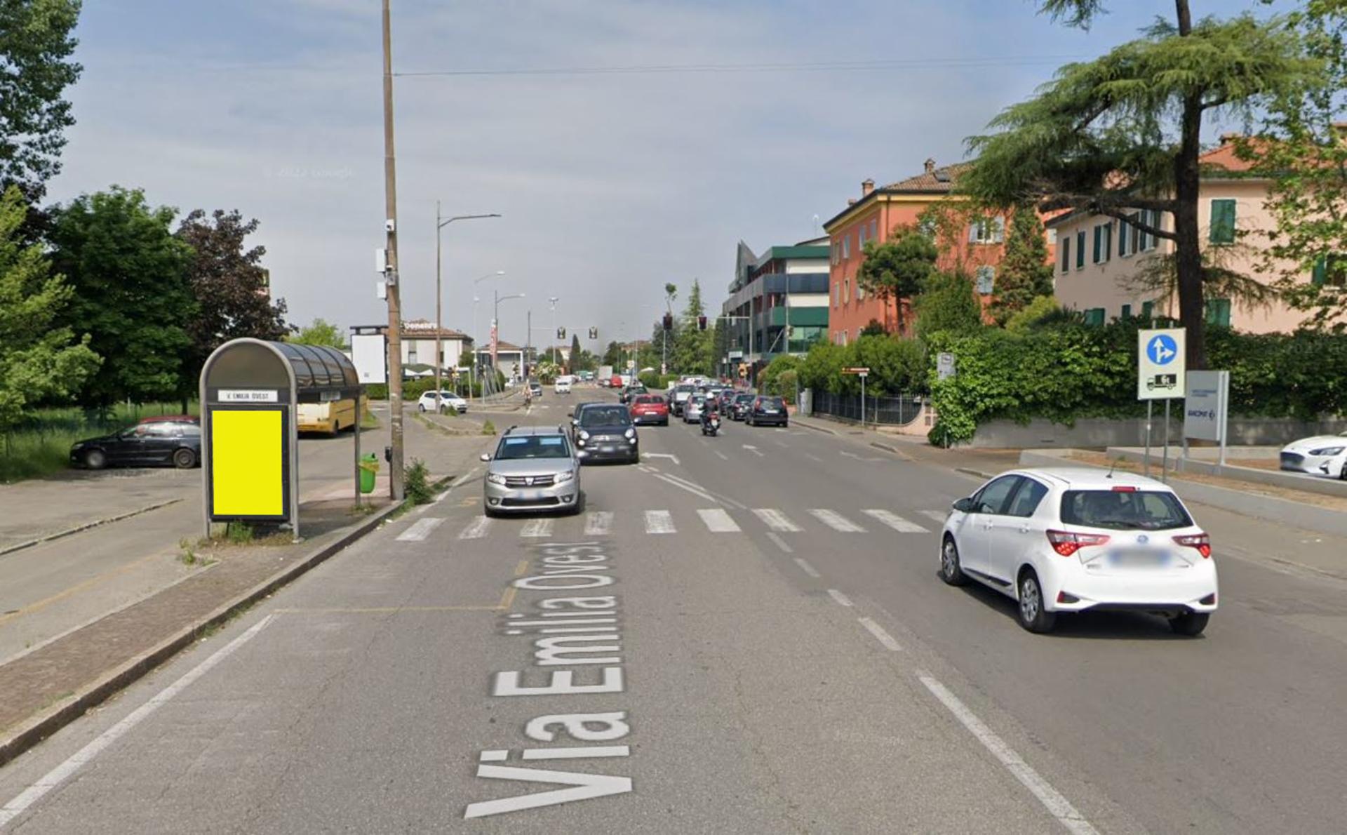 Impianto PENSILINA a Modena, in zona McDonald's