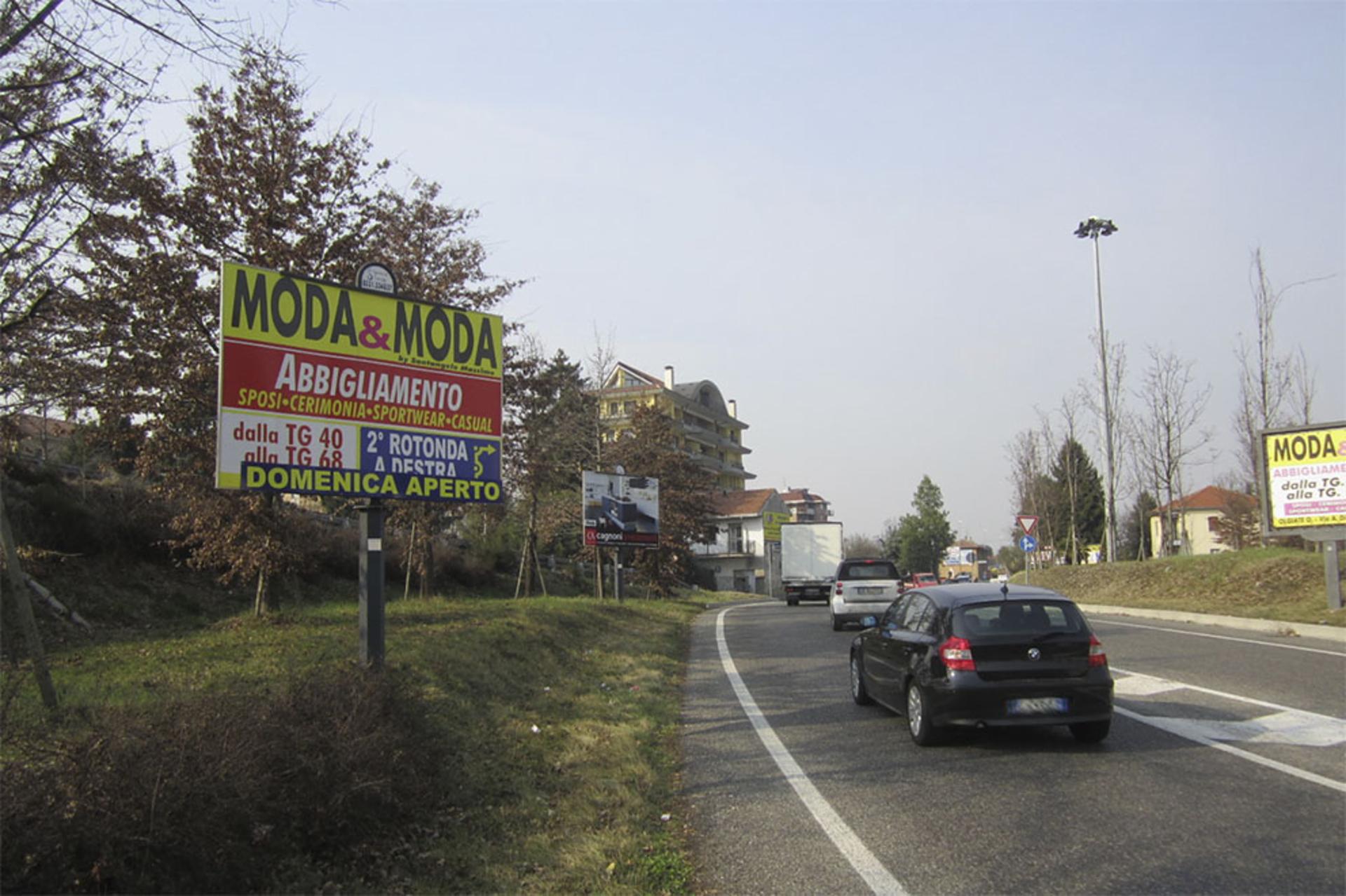 Impianto POSTER a Busto Arsizio, in zona Corti