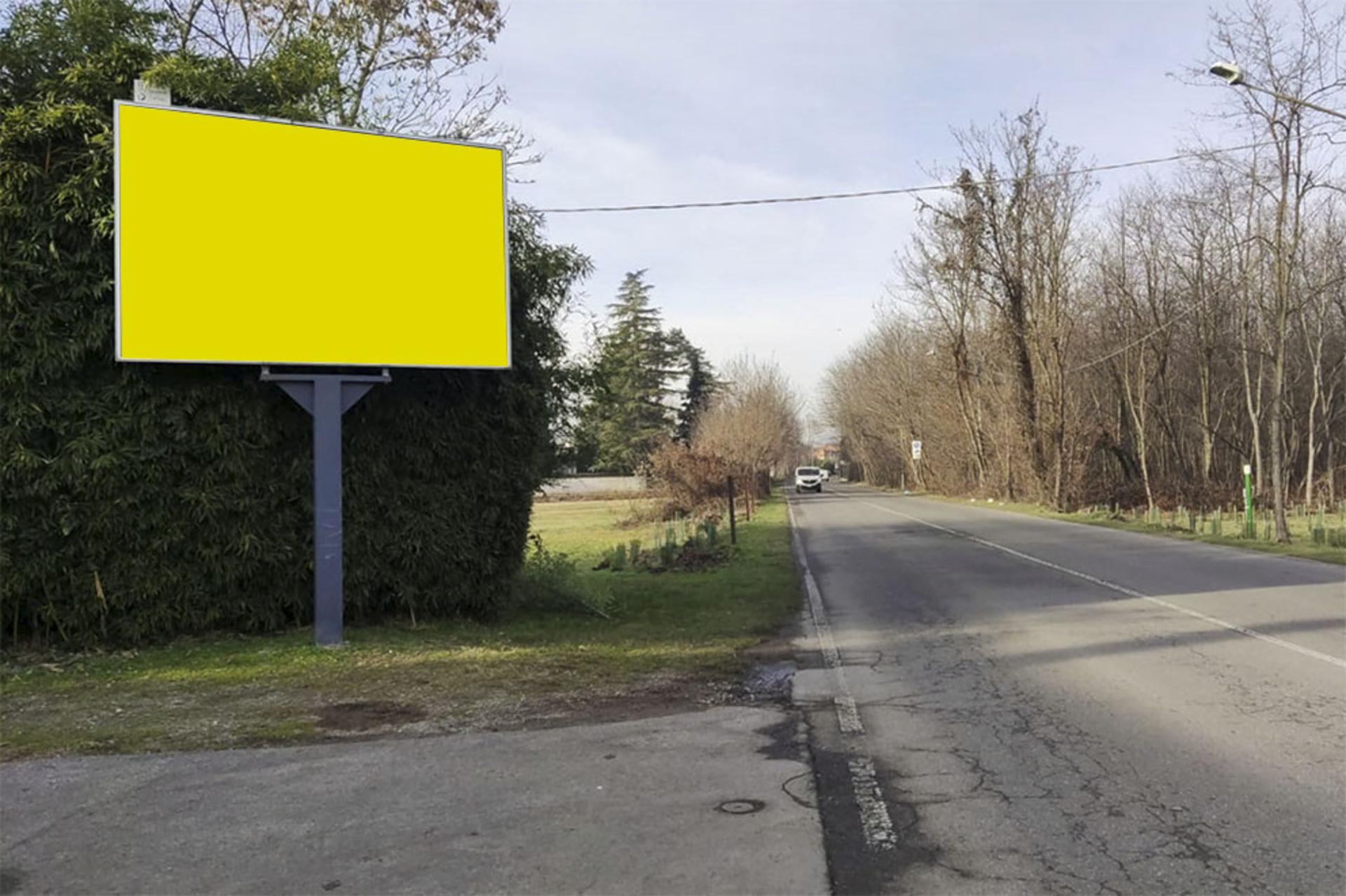 Impianto POSTER a Busto Arsizio, in zona Bar Centauri