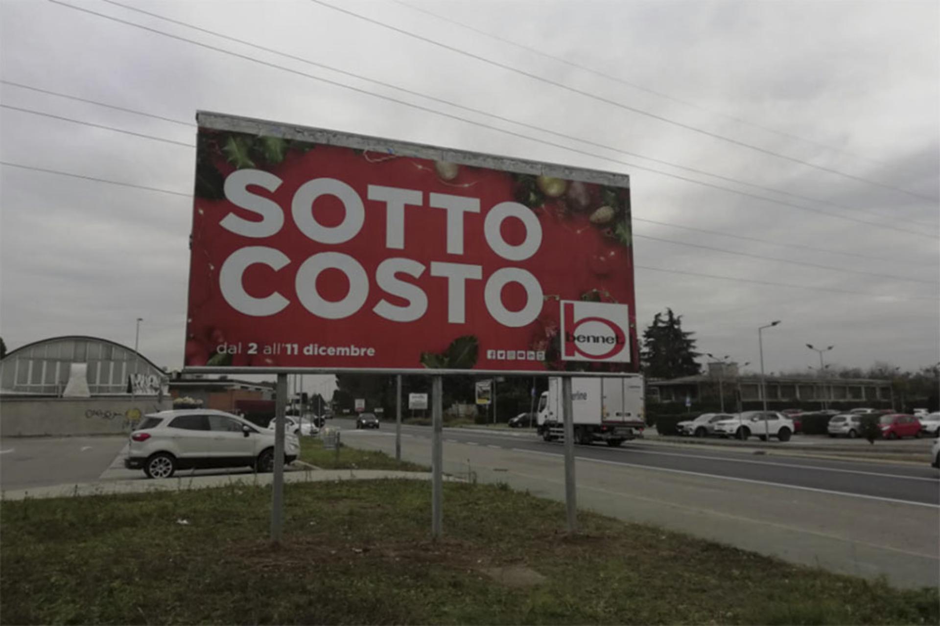 Impianto 6 X 3 a San Vittore Olona, in zona McDonald's