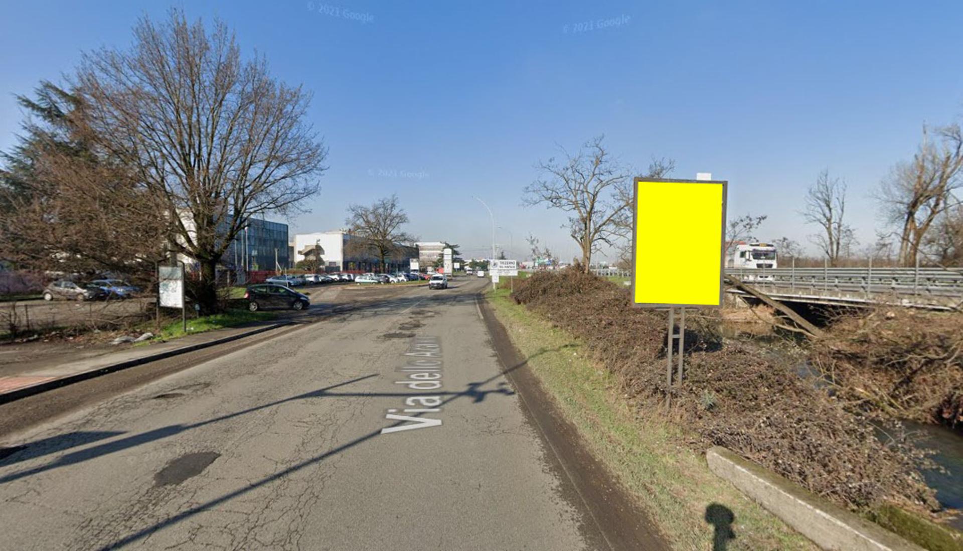 Impianto CARTELLONISTICA a Buccinasco, in zona Ristorante Mirtillo