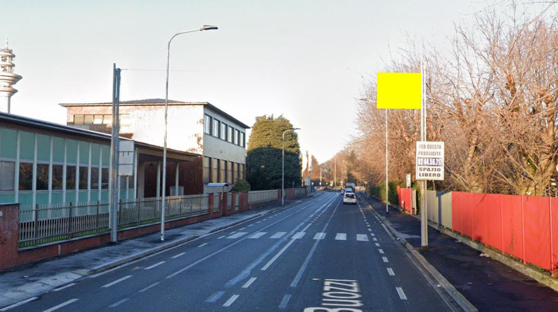 Impianto STRISCIONE a Rozzano, in zona Il salotto di Debora