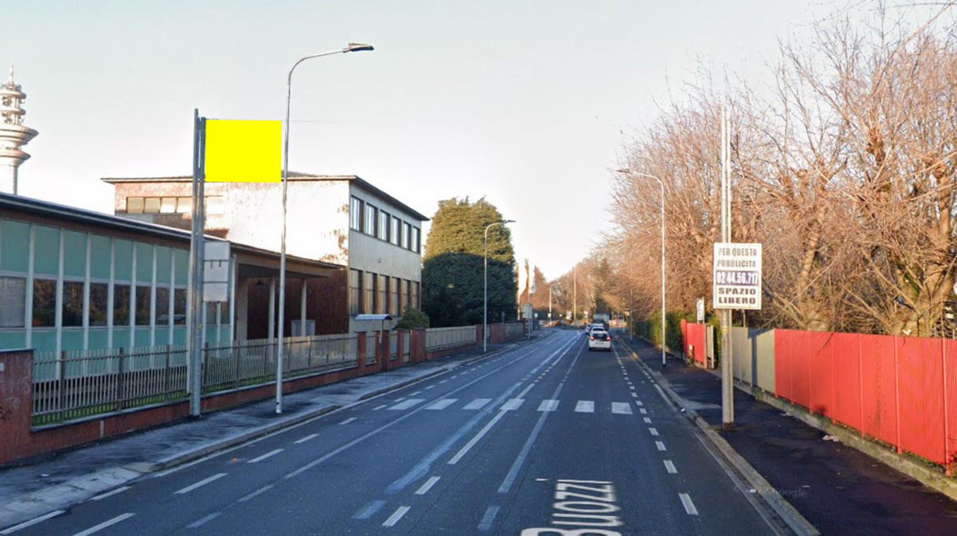 Impianto STRISCIONE a Rozzano, in zona Il salotto di Debora