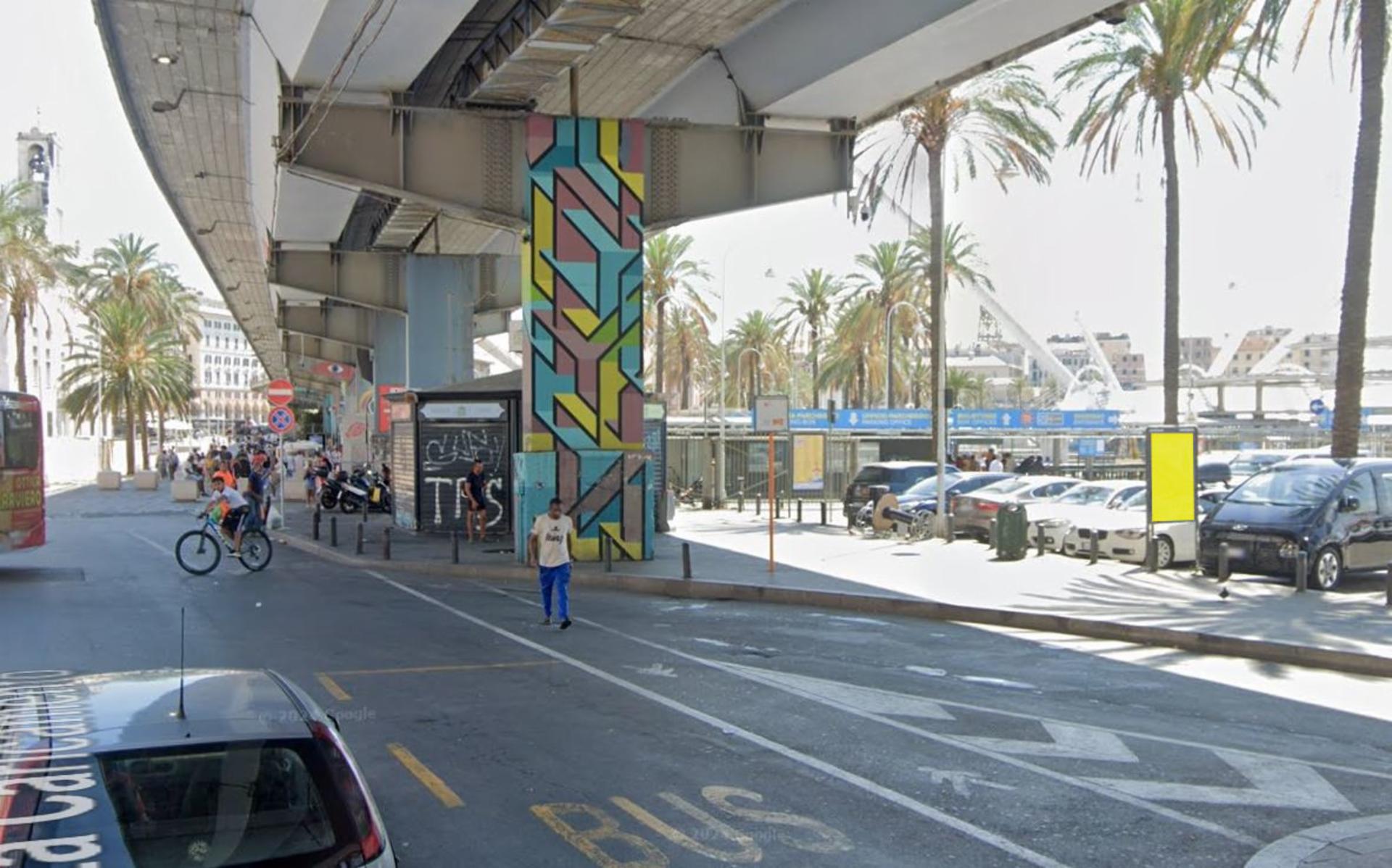 Impianto STENDARDO a Genova, in zona Galeone Neptune