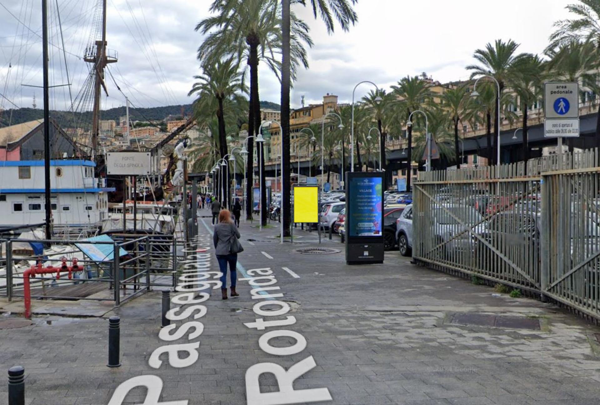 Impianto STENDARDO a Genova, in zona Galeone Neptune