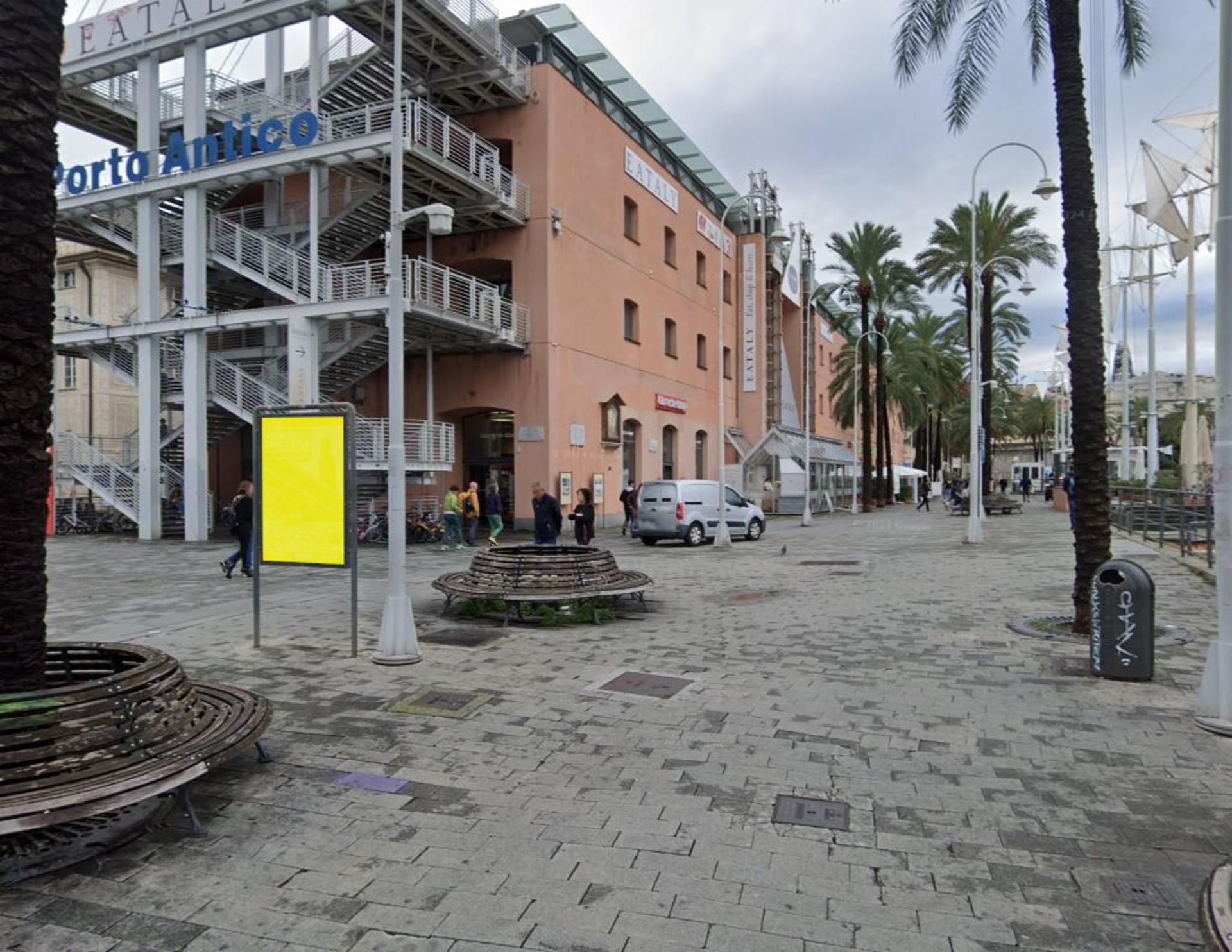 Impianto STENDARDO a Genova, in zona Museo della Storia del Genoa