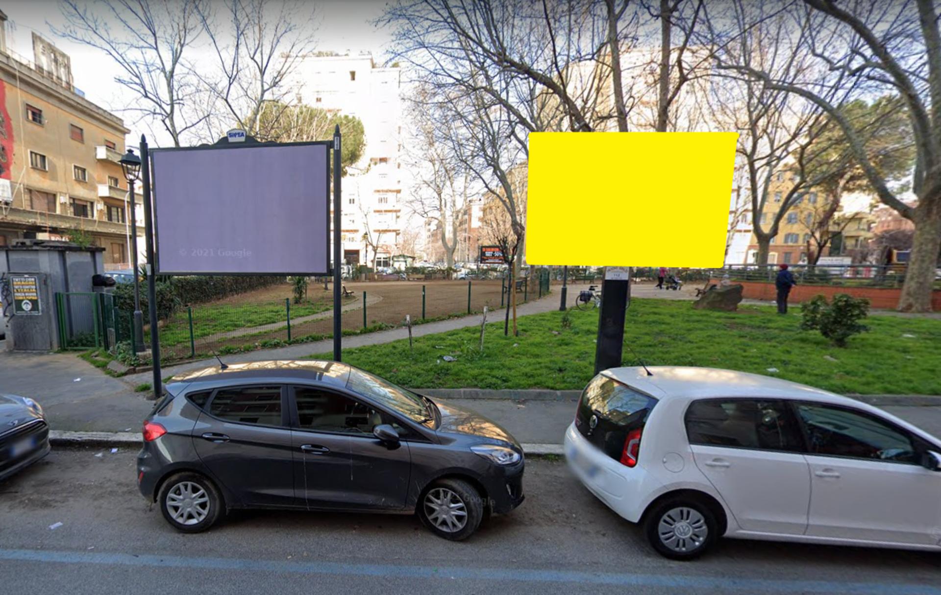 Impianto POSTER a Roma, in zona Liz & Max