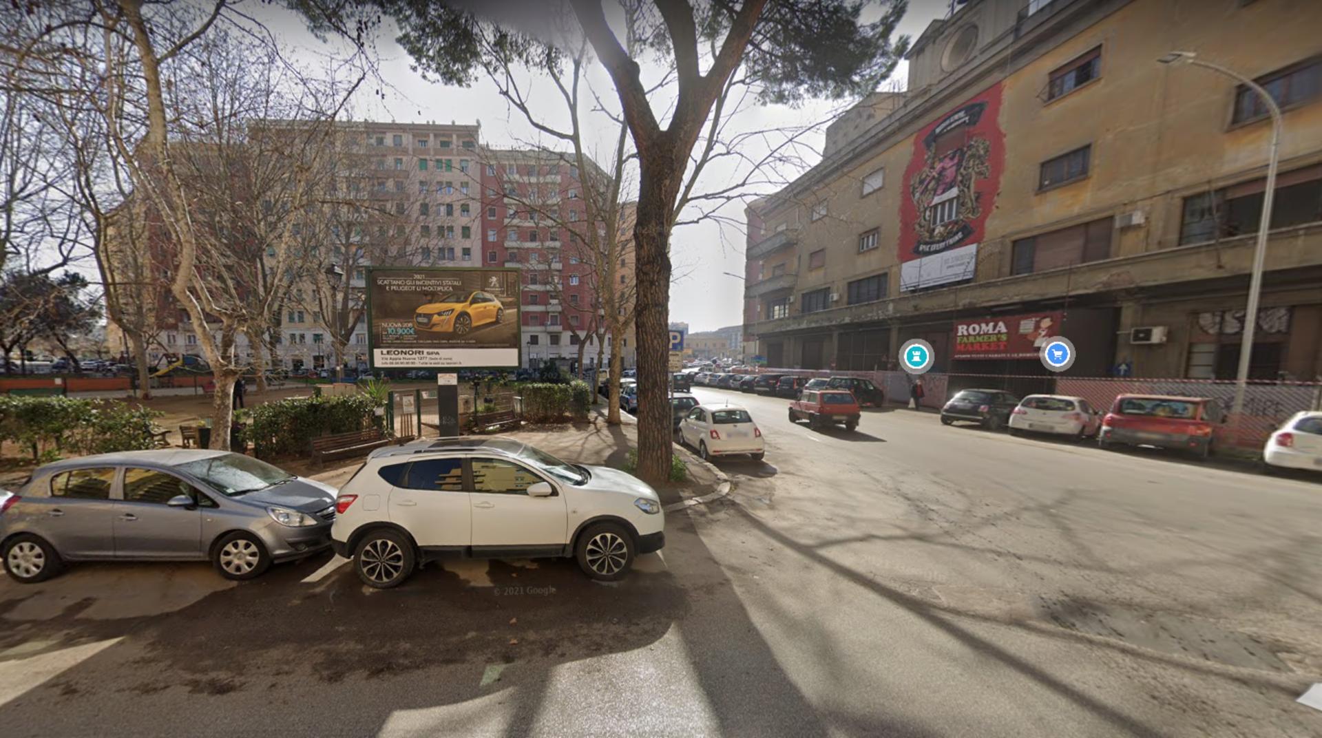Impianto POSTER a Roma, in zona Conad