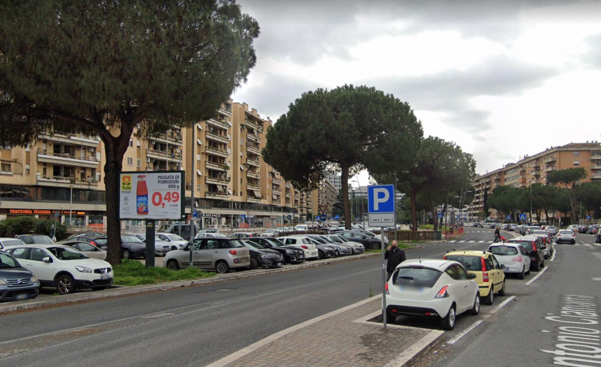 Impianto POSTER a Roma, in zona Carrefour