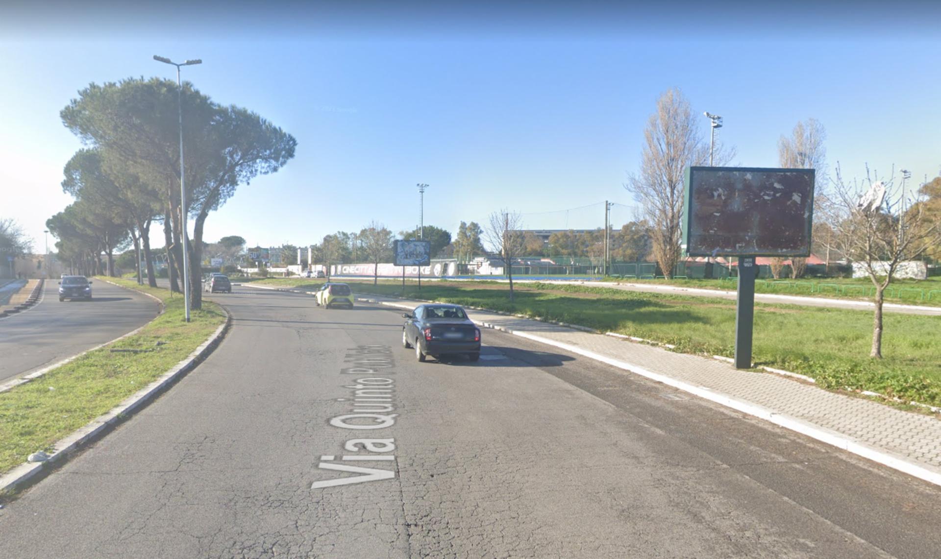 Impianto POSTER a Roma, in zona Pewex