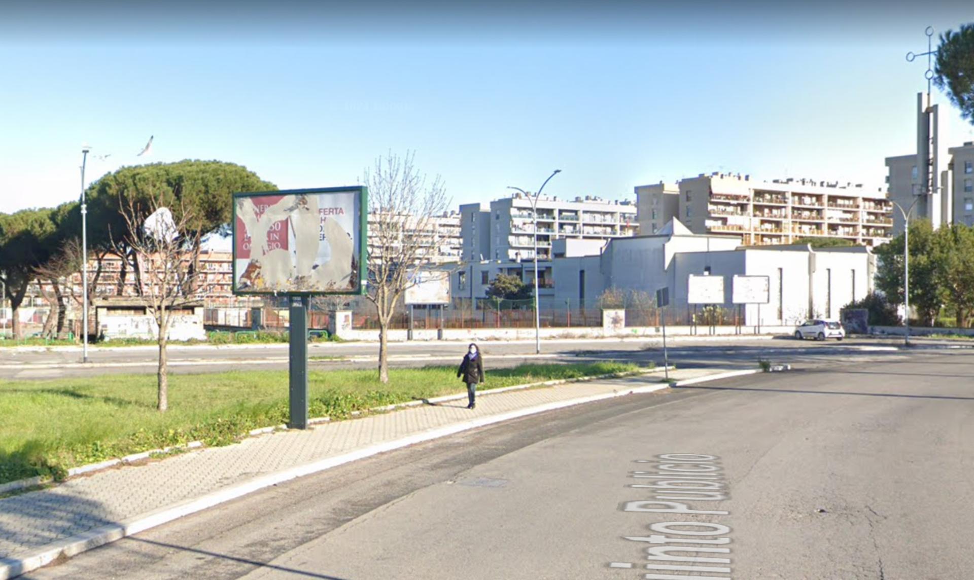 Impianto POSTER a Roma, in zona Pewex
