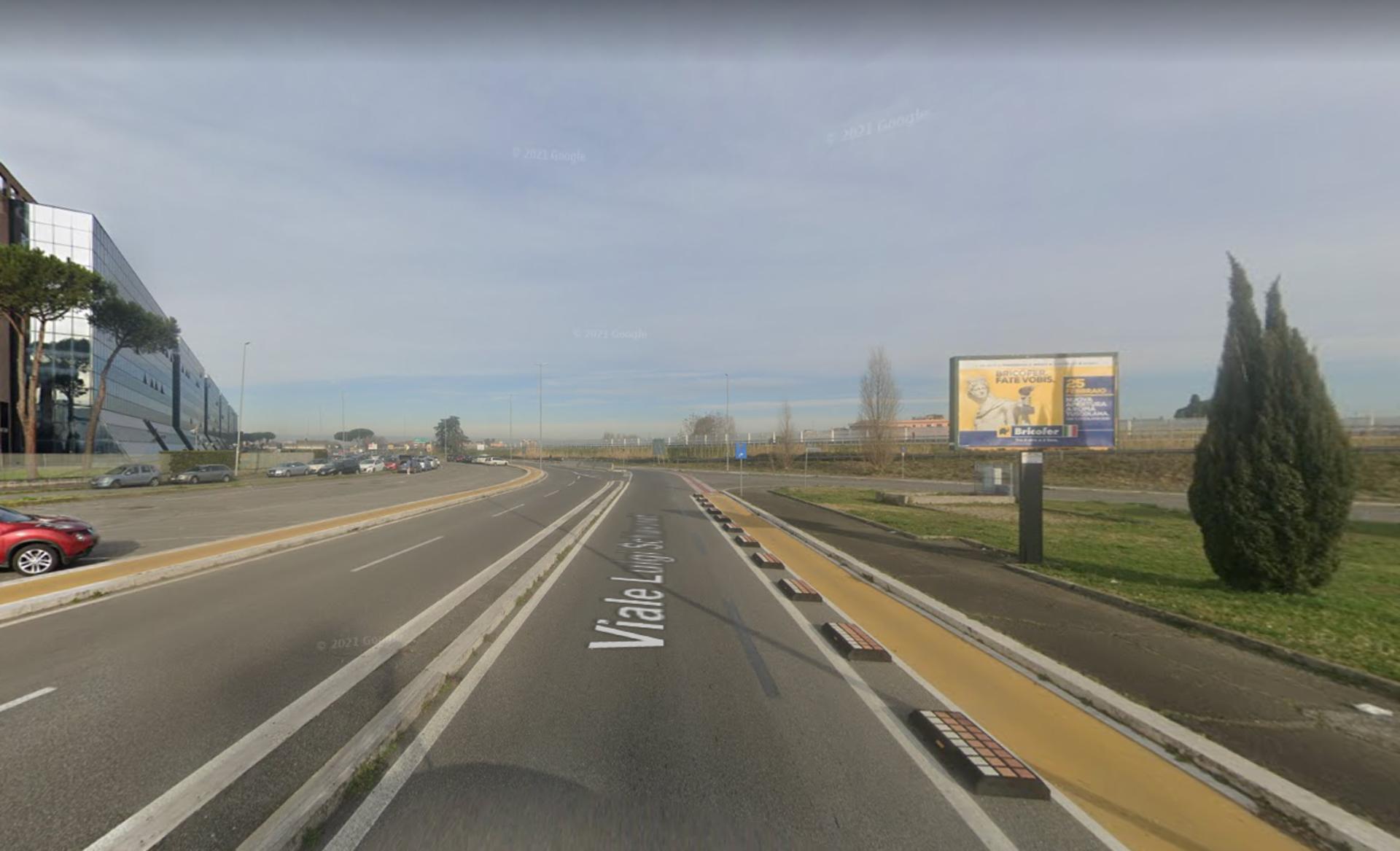 Impianto POSTER a Roma, in zona Decathlon