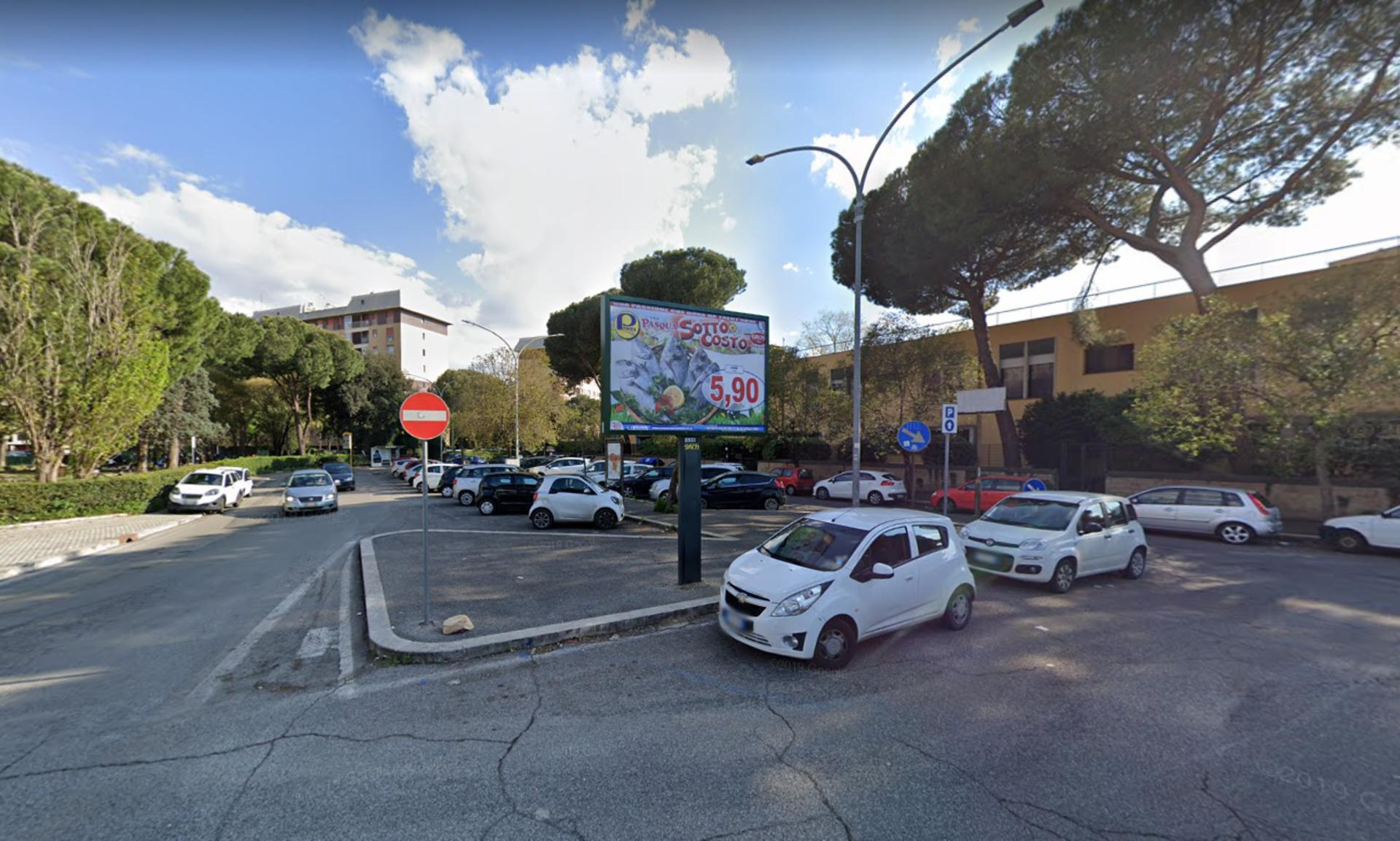 Impianto POSTER a Roma, in zona Pewex