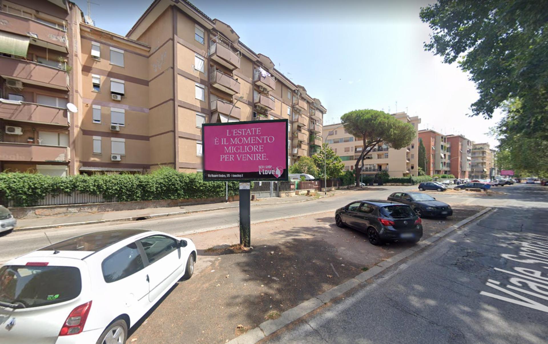 Impianto POSTER a Roma, in zona Parrucchiere Estetica unisex