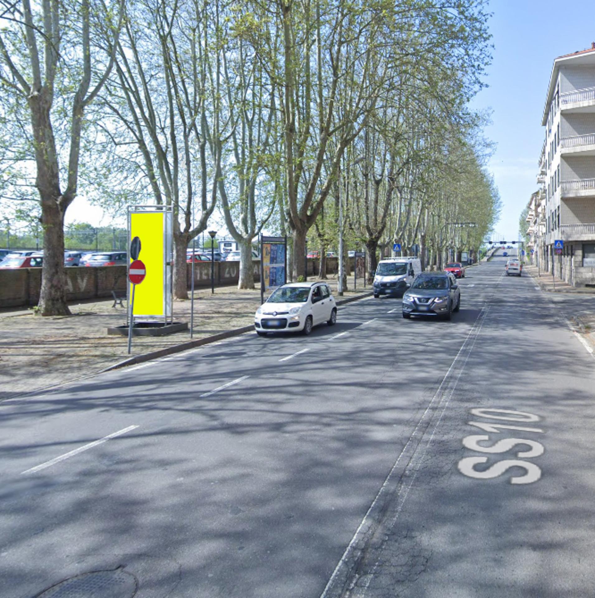 Impianto TOTEM a Alessandria, in zona Happy Day