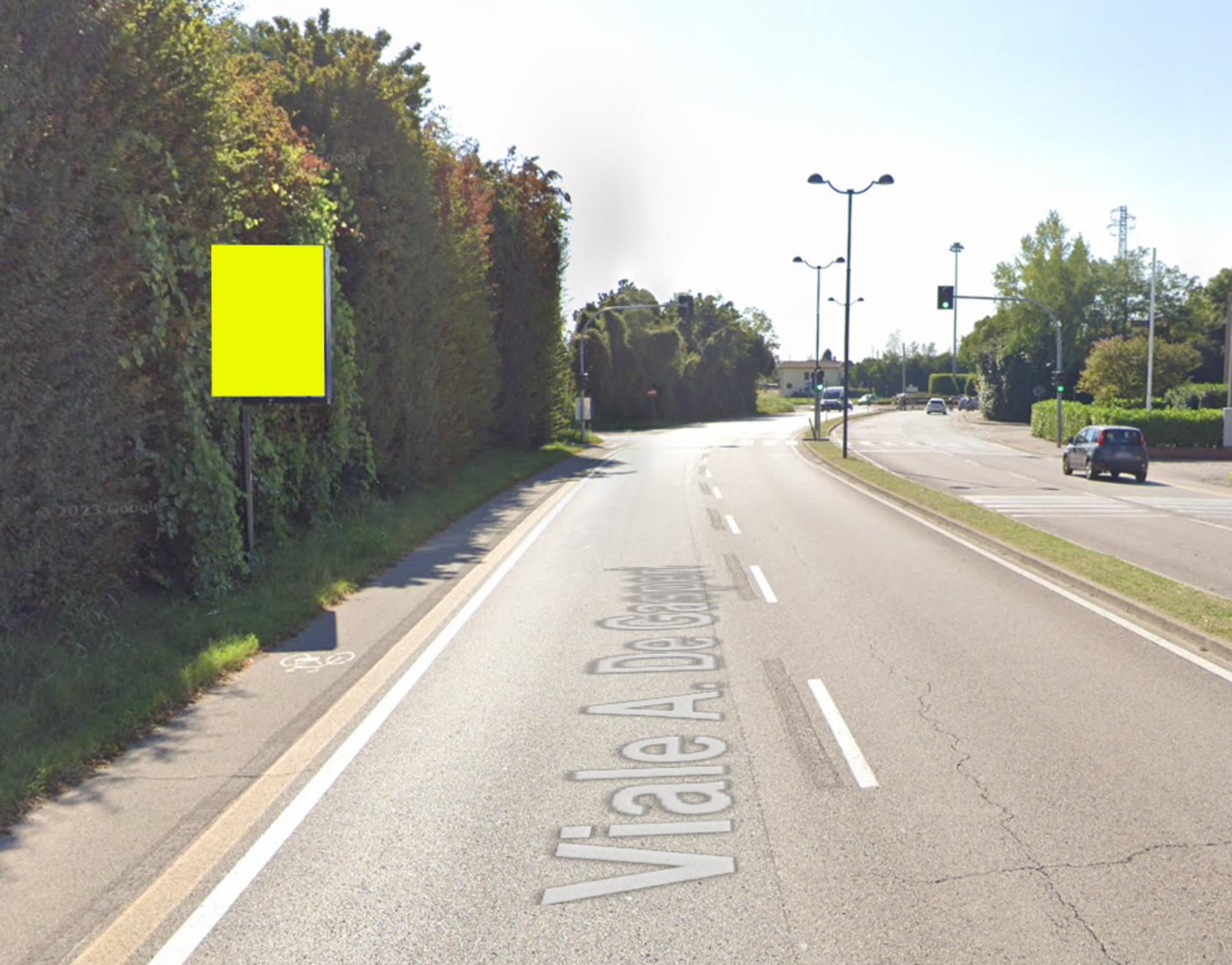 Impianto CARTELLONISTICA a Bassano del Grappa, in zona Emisfero