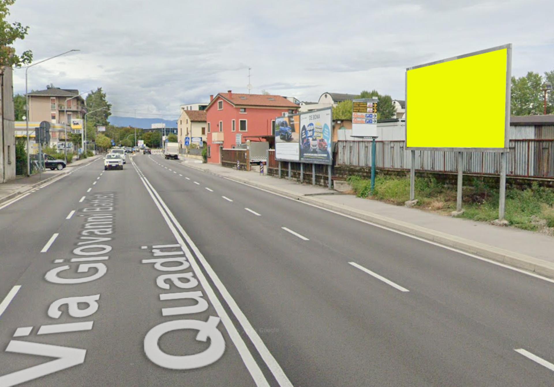Impianto a Via Quadri fronte Via Riello  Vicenza