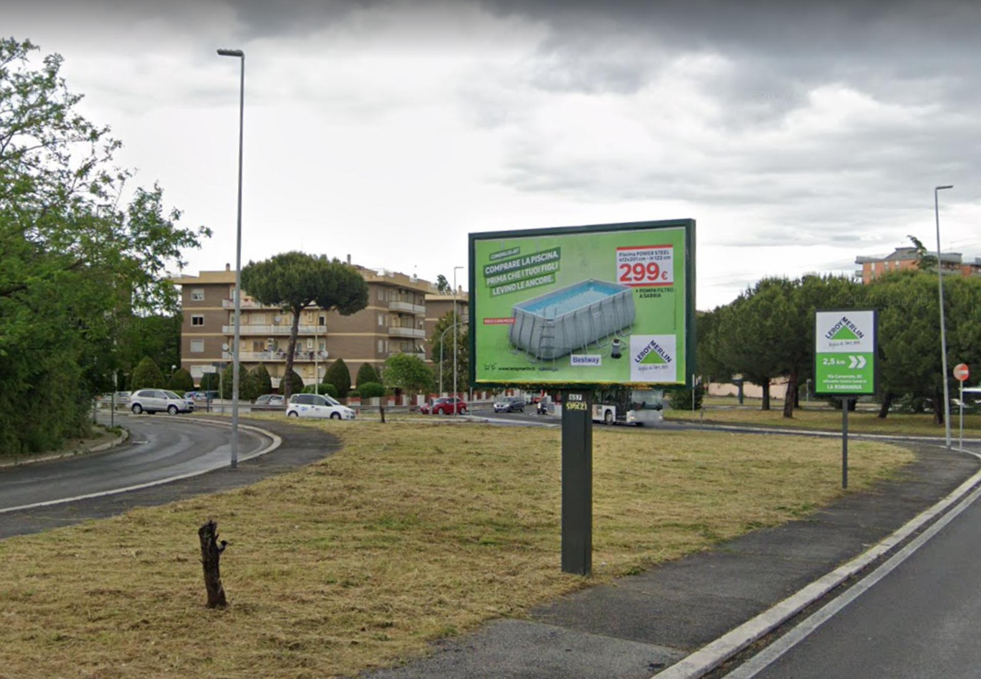Impianto POSTER a Roma, in zona Sigma