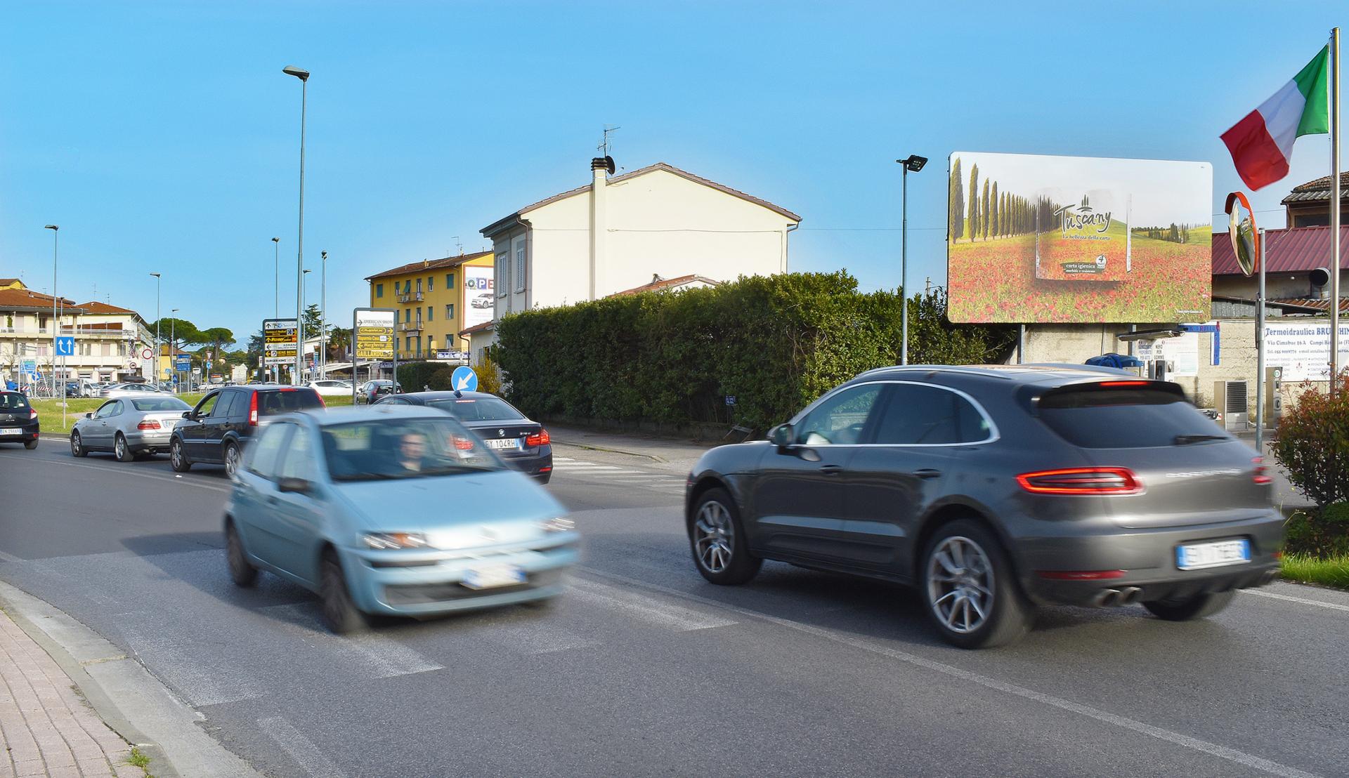 Impianto 6 X 3 a Signa, in zona Farmacia Cottino