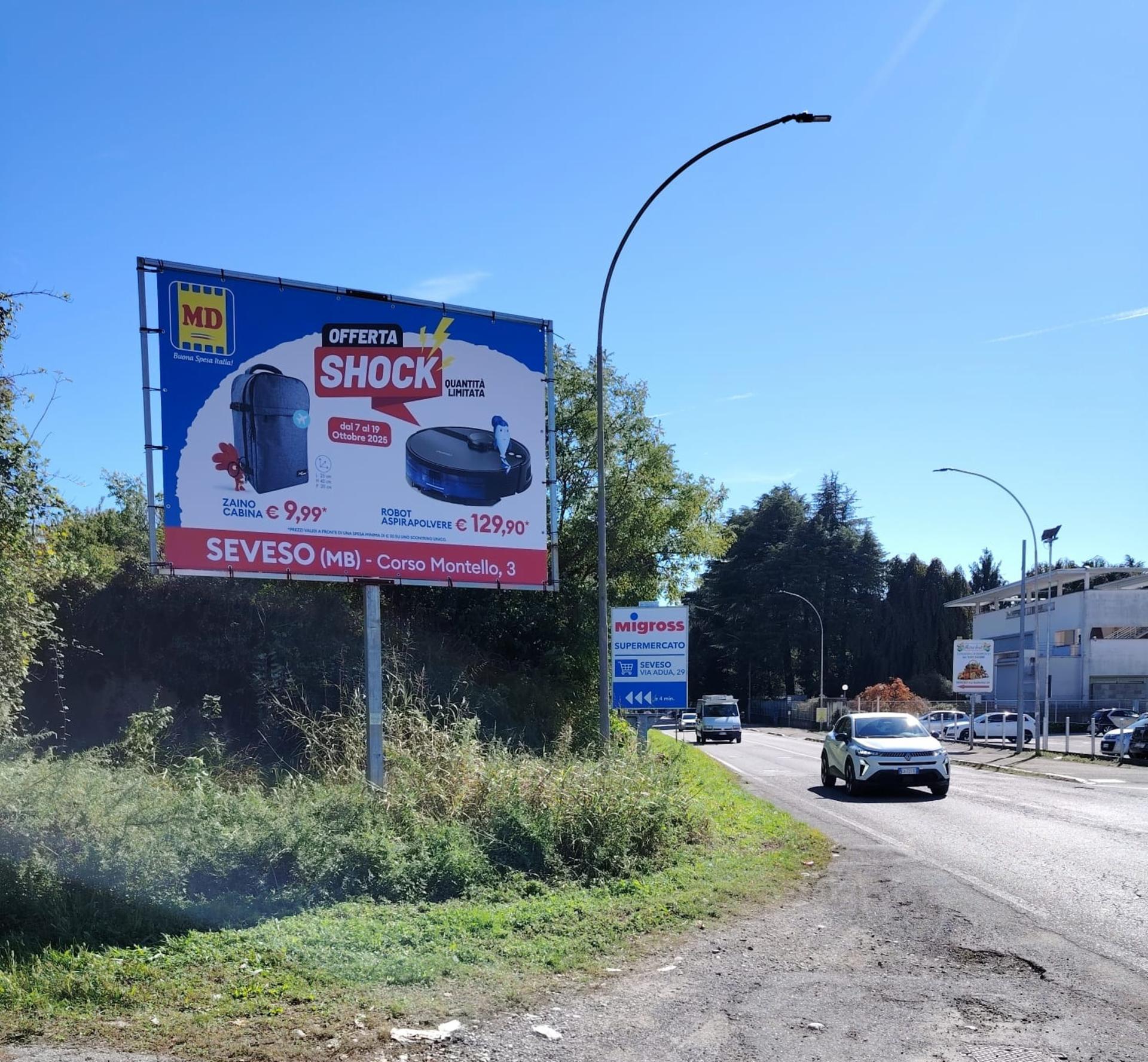 Impianto POSTER a Seveso, in zona Etoile