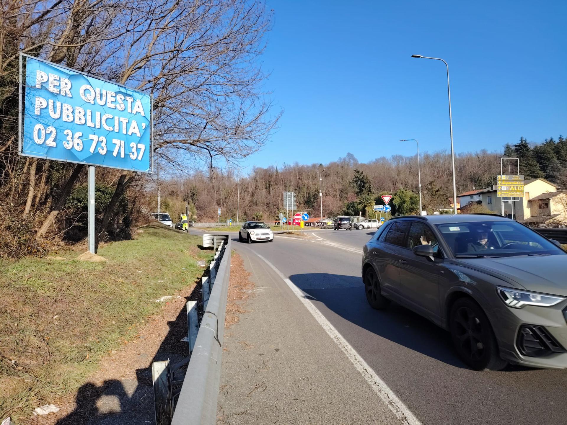 Impianto a S.p. 35 Via Statale dei Giovi lato sx prima di Via Monte Rosa  Grandate
