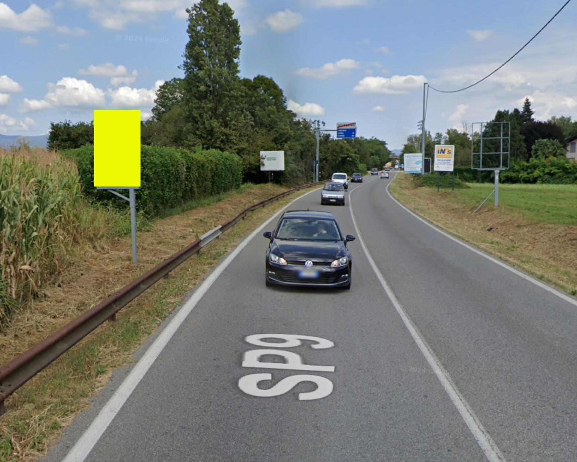 Impianto CARTELLONISTICA a Giussano, in zona Il Paguro