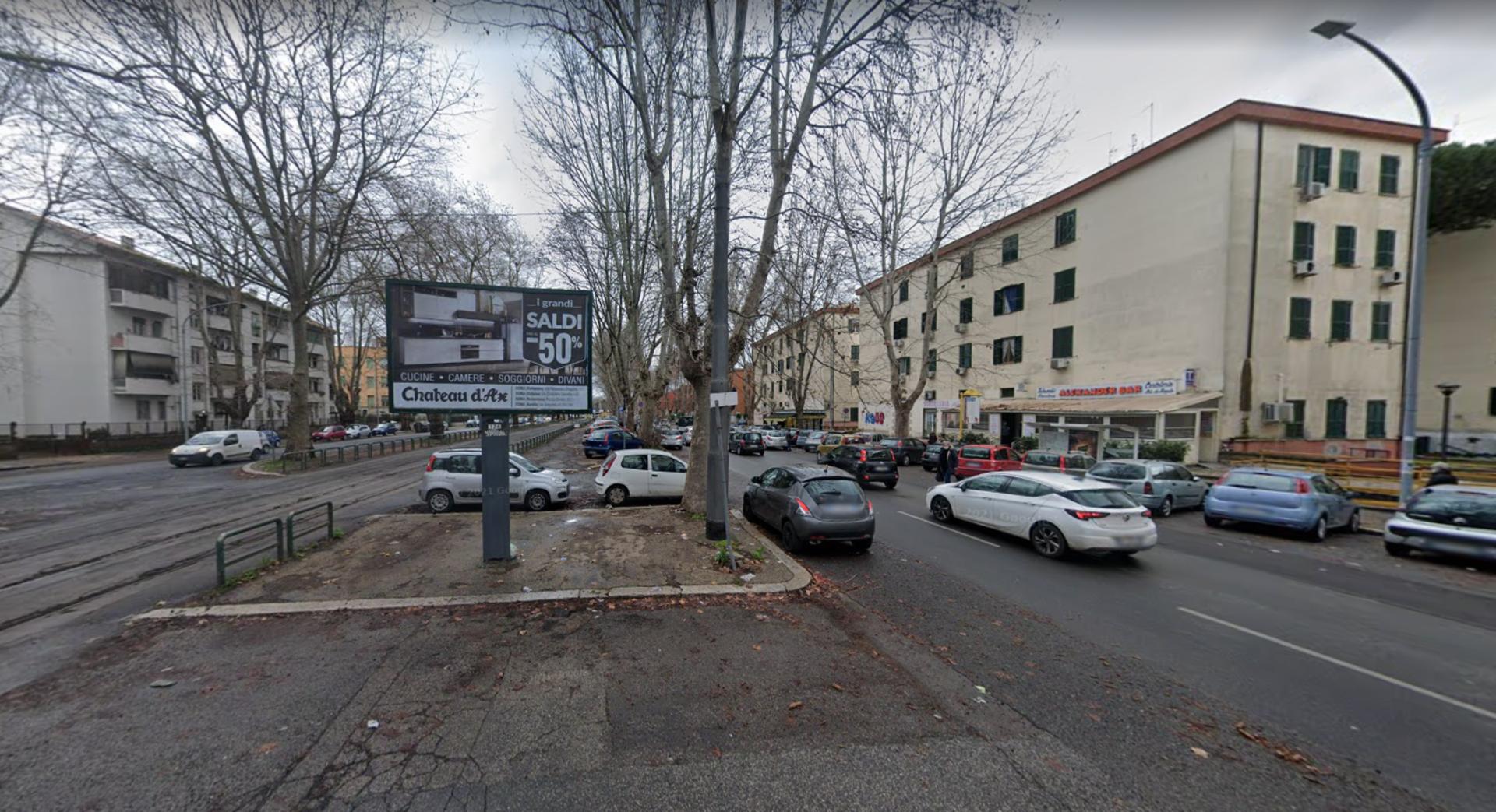 Impianto POSTER a Roma, in zona Alexander Bar