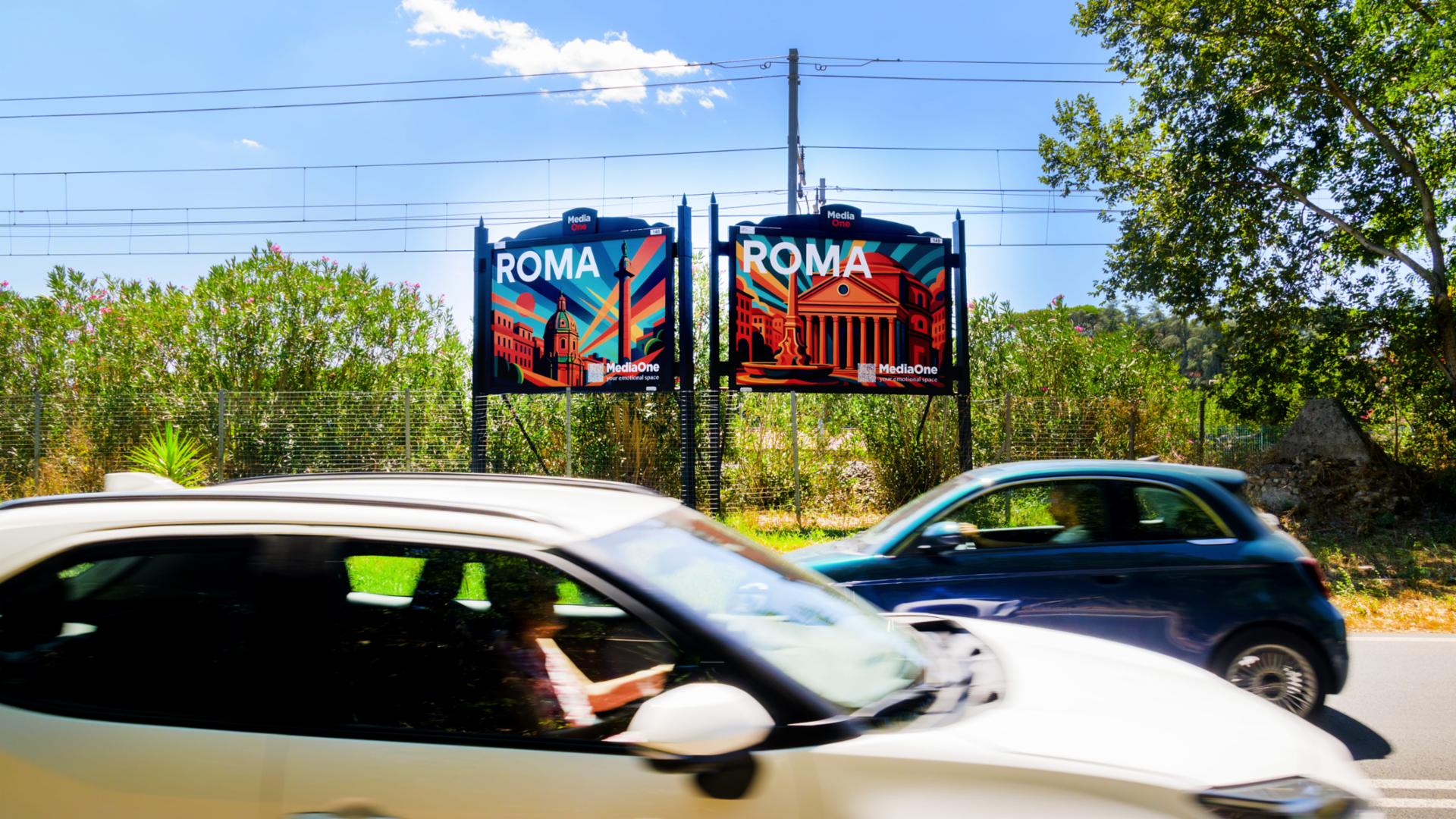 Impianto a Via Cassia-Km.14,400 fronte civ.1412  Roma